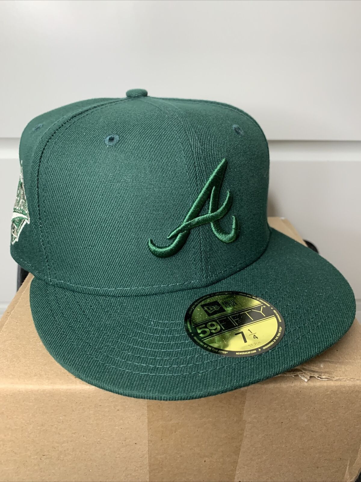 Hat HatClub Atlanta Braves Manolo Prado 1996 Impala Green 7 1/4 | Grailed