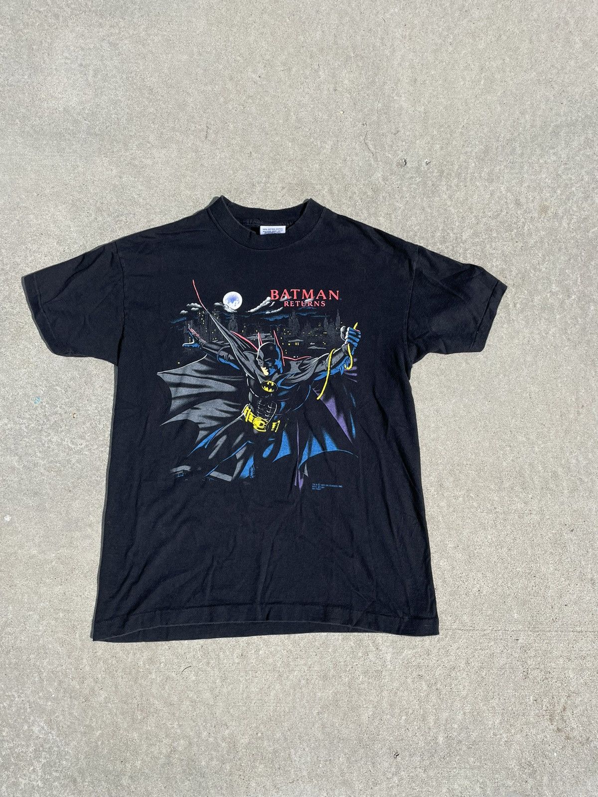 Vintage 1991 Batman Returns Shirt | Grailed