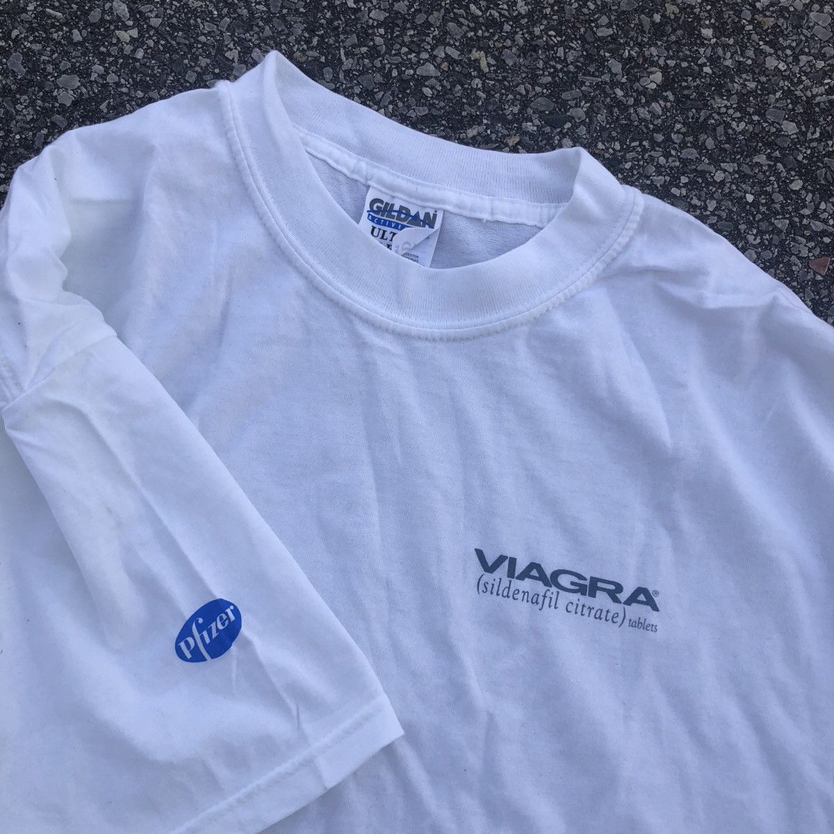 Vintage Vintage Viagra x Pfizer Promo T-Shirt White | Grailed