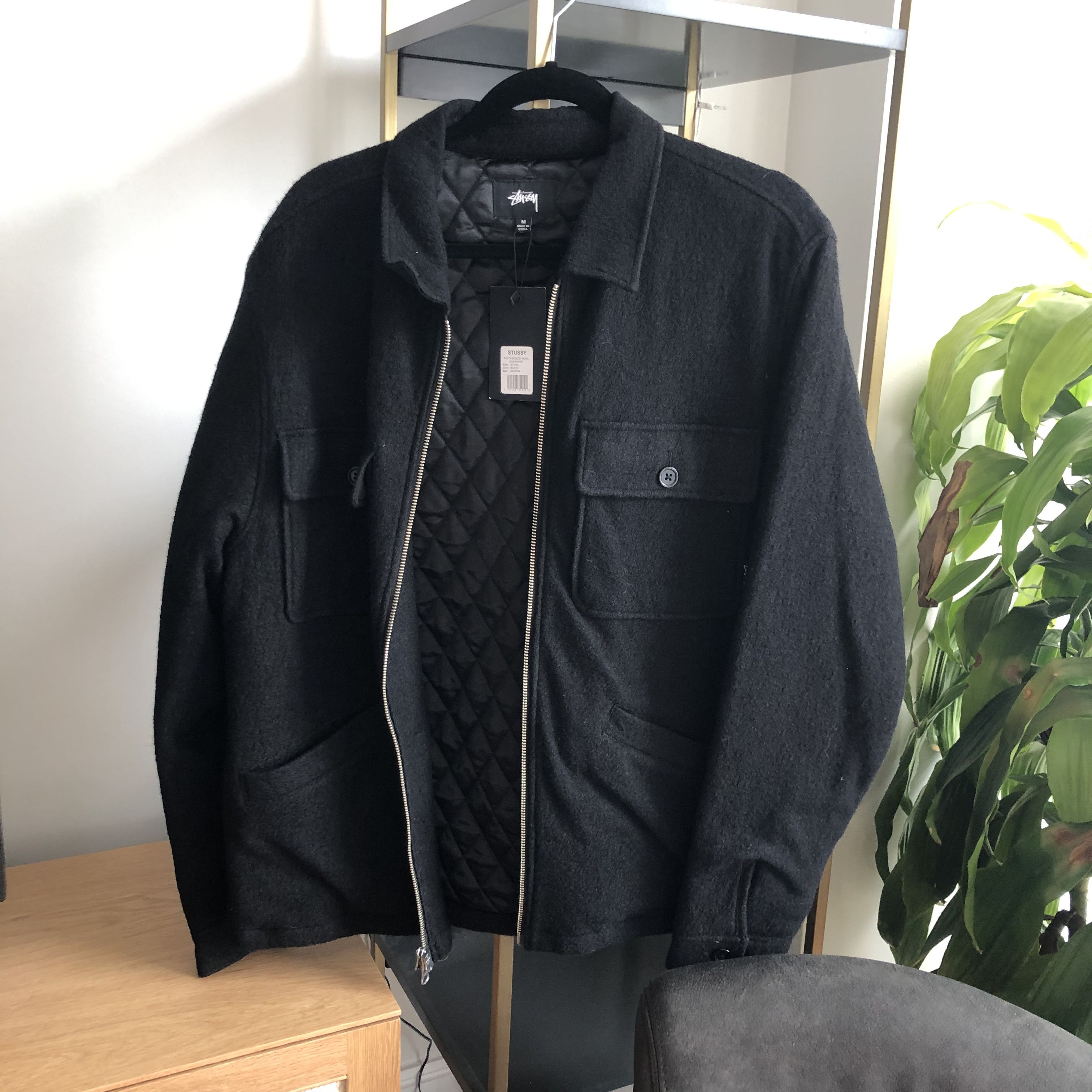 Patta × Stussy Stussy x Patta 'The P is Still Free' Jacket | Grailed