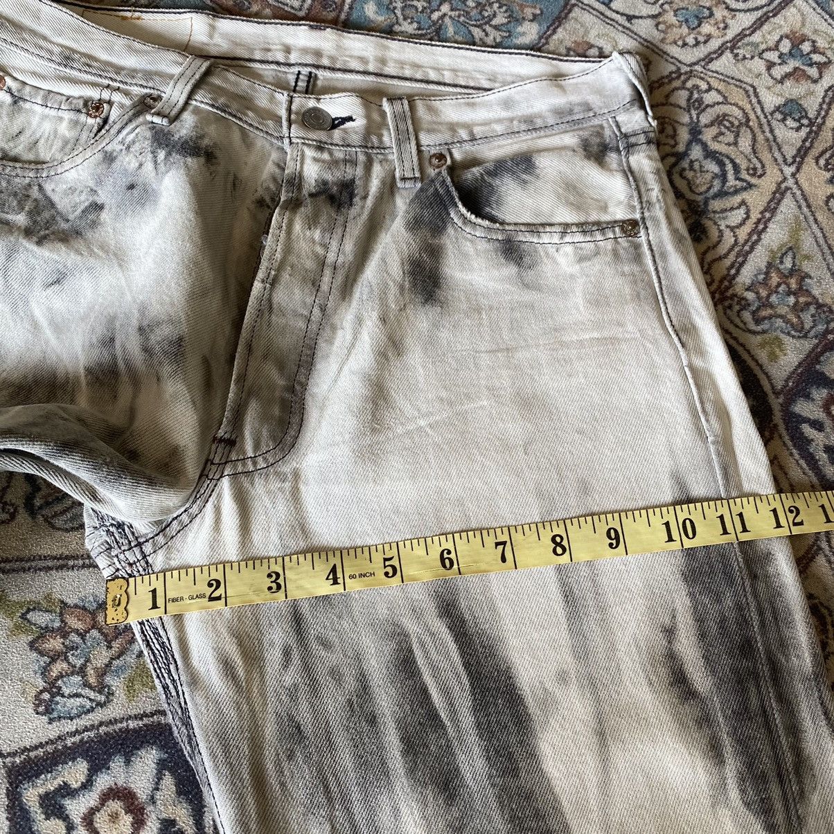 Levi's Vintage 90s Levis 501 Bleach Distressed Jeans Size US 30 / EU 46 - 23 Thumbnail