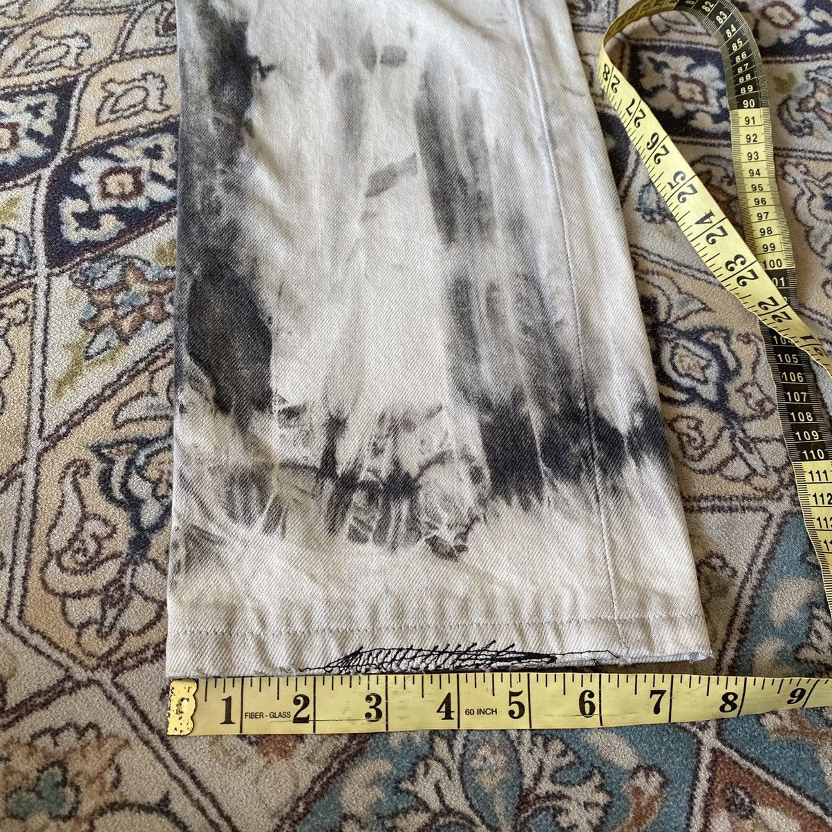 Levi's Vintage 90s Levis 501 Bleach Distressed Jeans Size US 30 / EU 46 - 24 Thumbnail