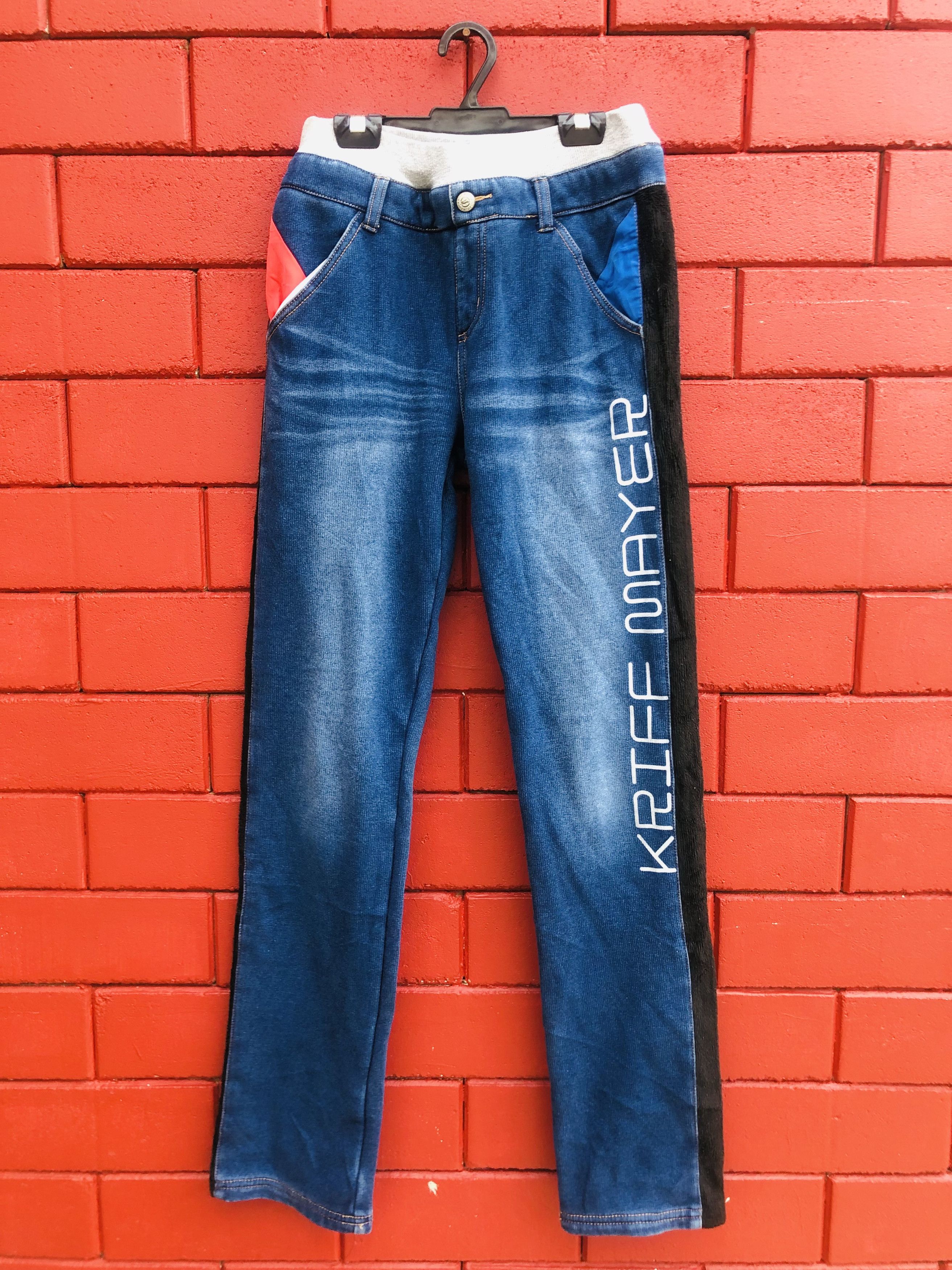 Japanese Brand Vintage Kriff Mayer Japanese Designed Fashion Style Pant Size US 28 / EU 44 - 1 Thumbnail