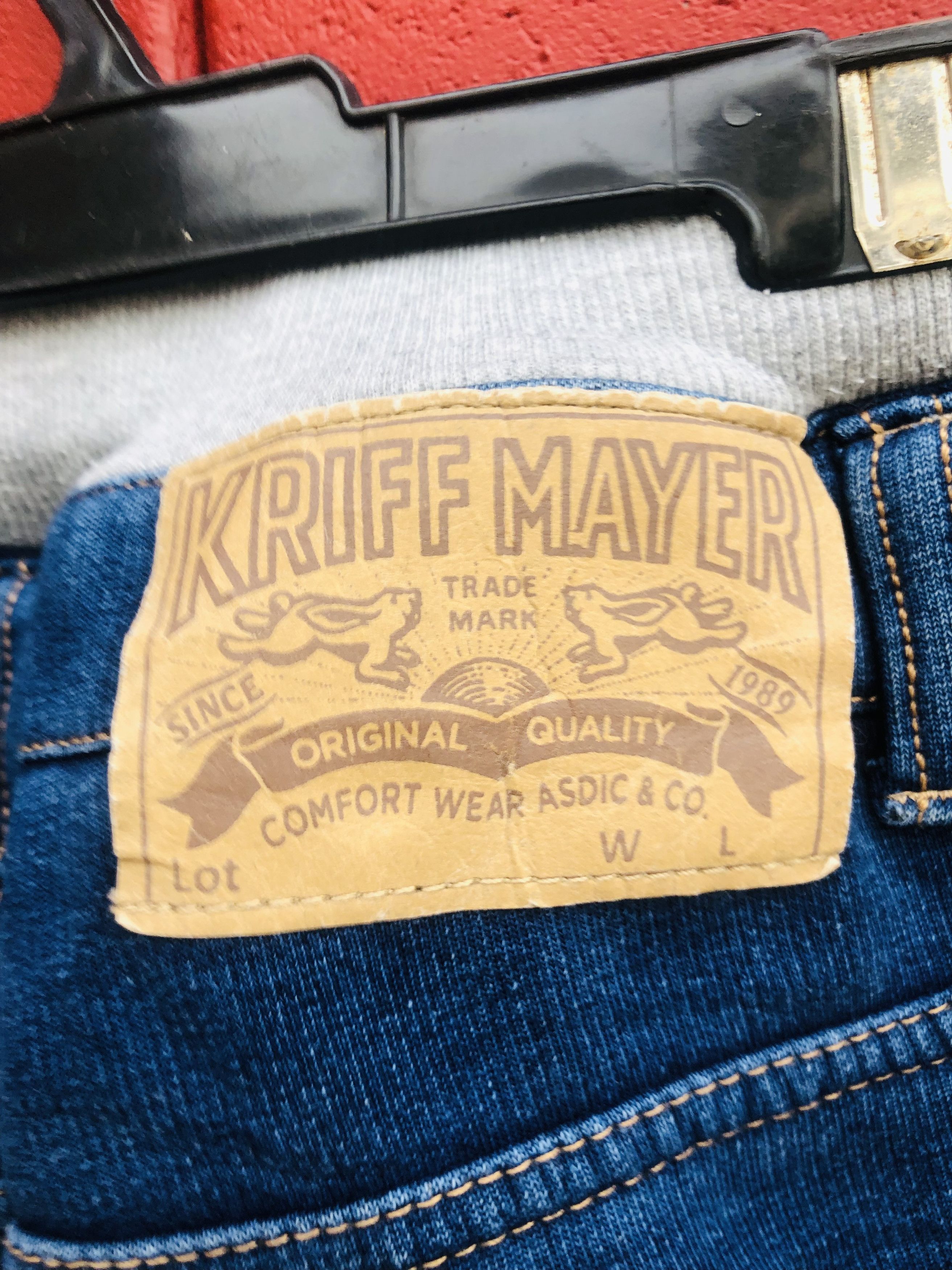 Japanese Brand Vintage Kriff Mayer Japanese Designed Fashion Style Pant Size US 28 / EU 44 - 10 Thumbnail