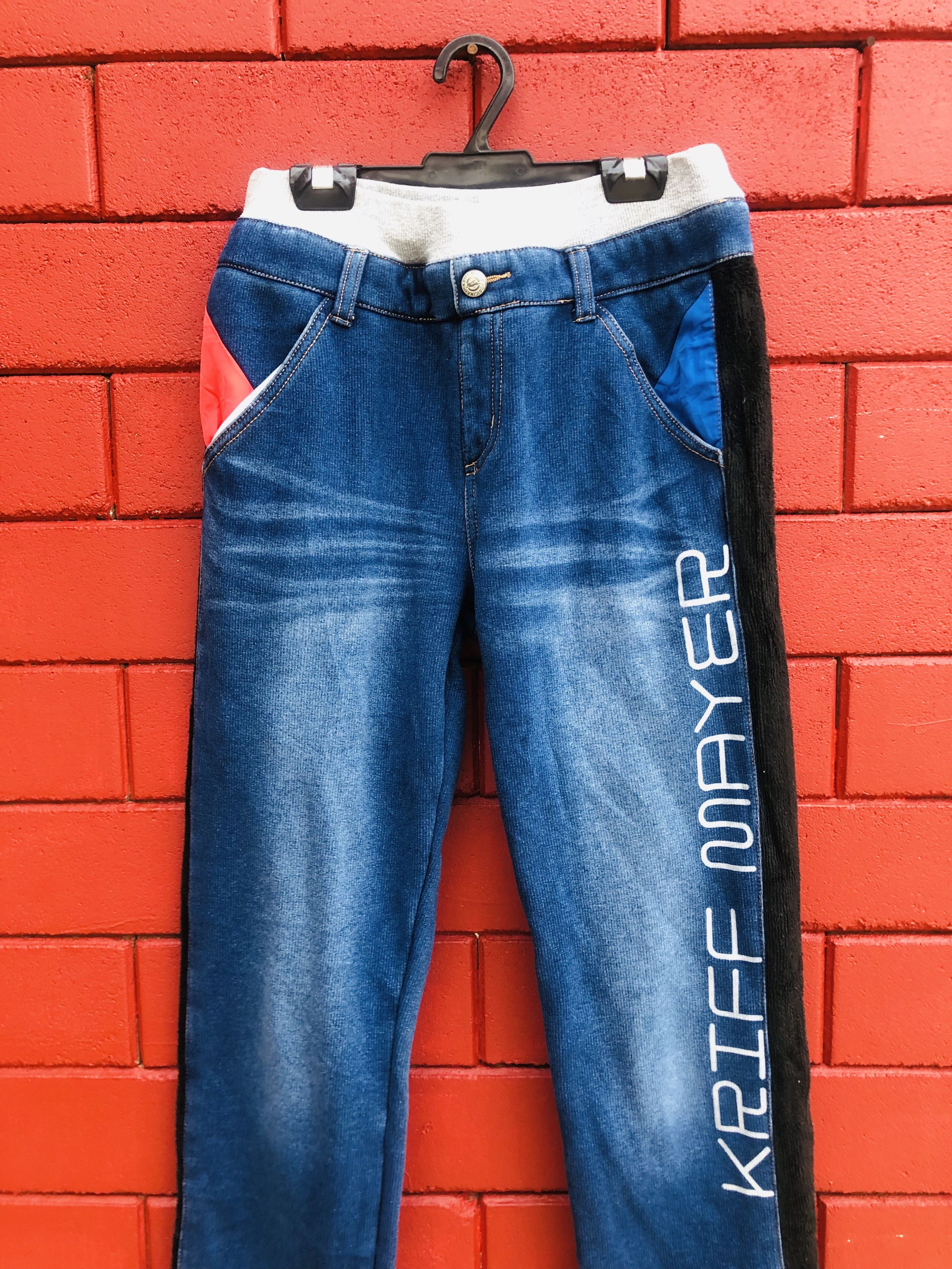 Japanese Brand Vintage Kriff Mayer Japanese Designed Fashion Style Pant Size US 28 / EU 44 - 3 Thumbnail