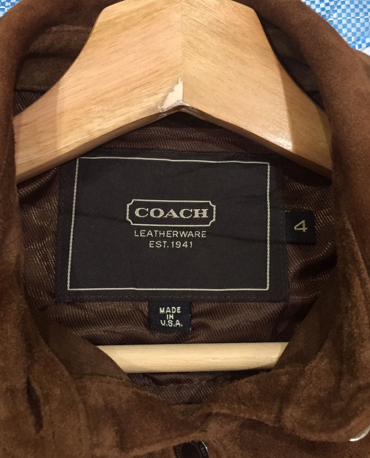 Coach × Vintage Master Class🔥Vintage Coach full leather coat Size S / US 4 / IT 40 - 3 Thumbnail