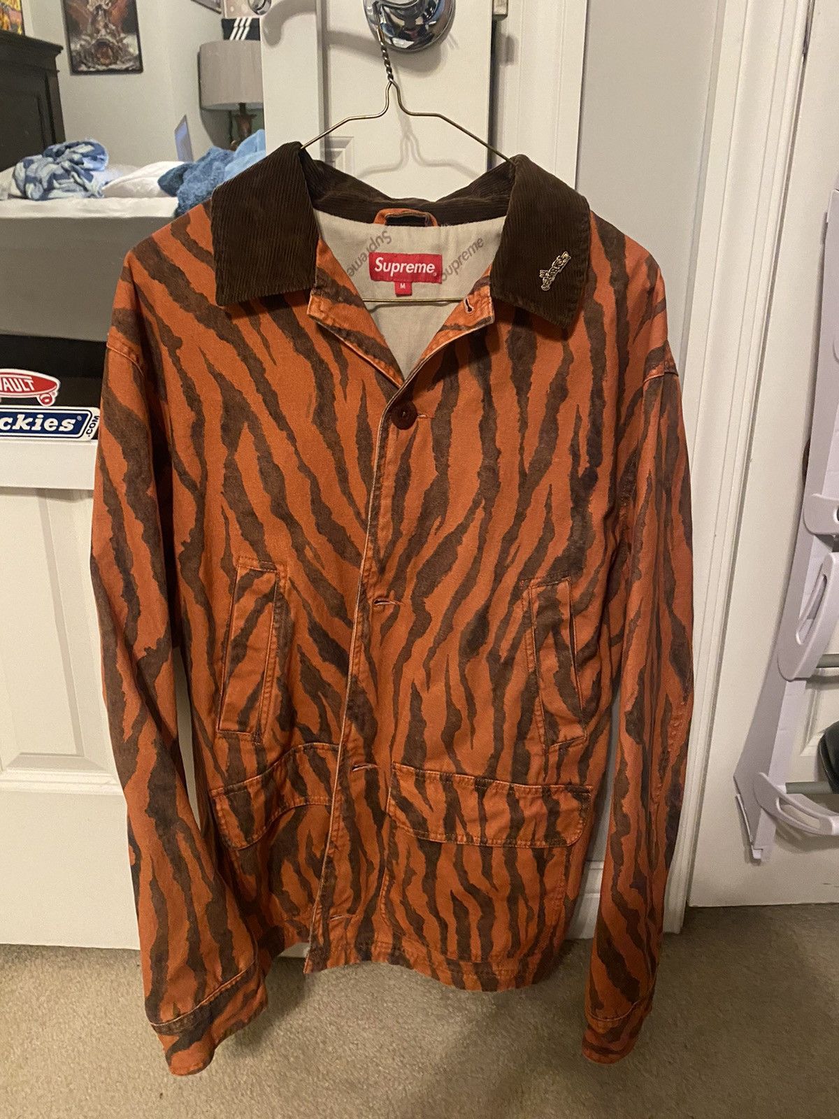 Supreme Supreme barn coat tiger stripe | Grailed