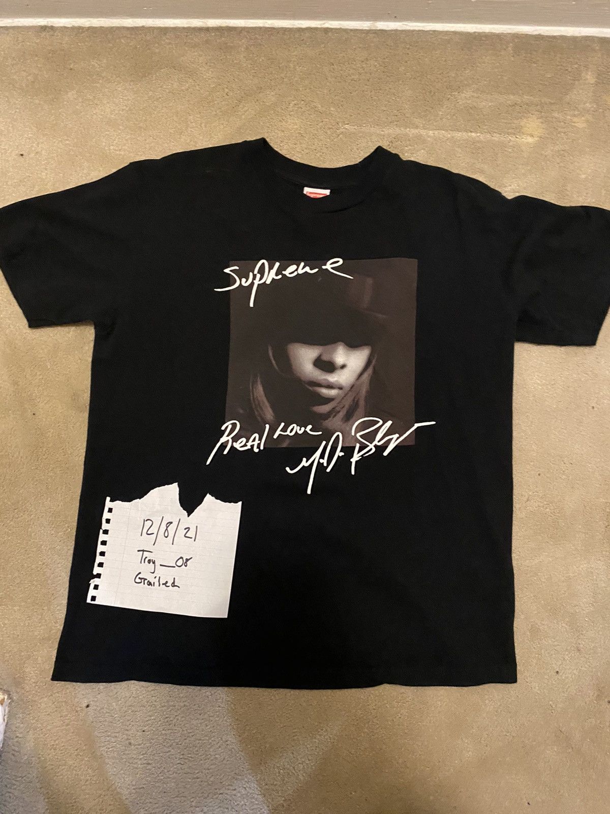 Supreme Supreme Mary J. Blige Tee | Grailed