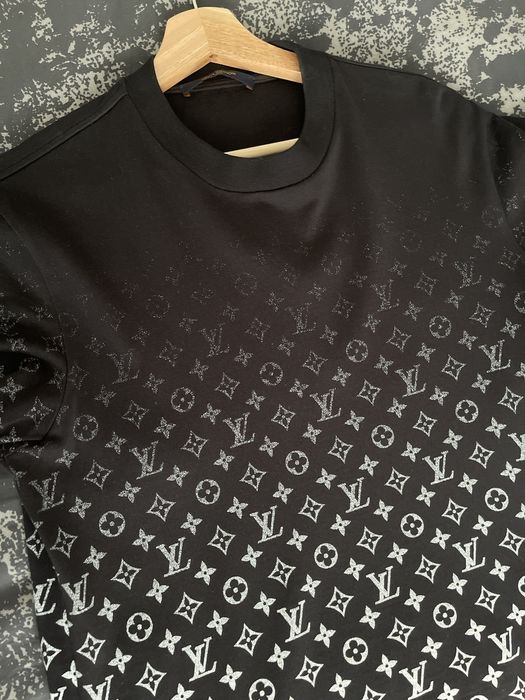 Louis Vuitton LVSE Monogram Gradient T-Shirt Black/White Men's - US