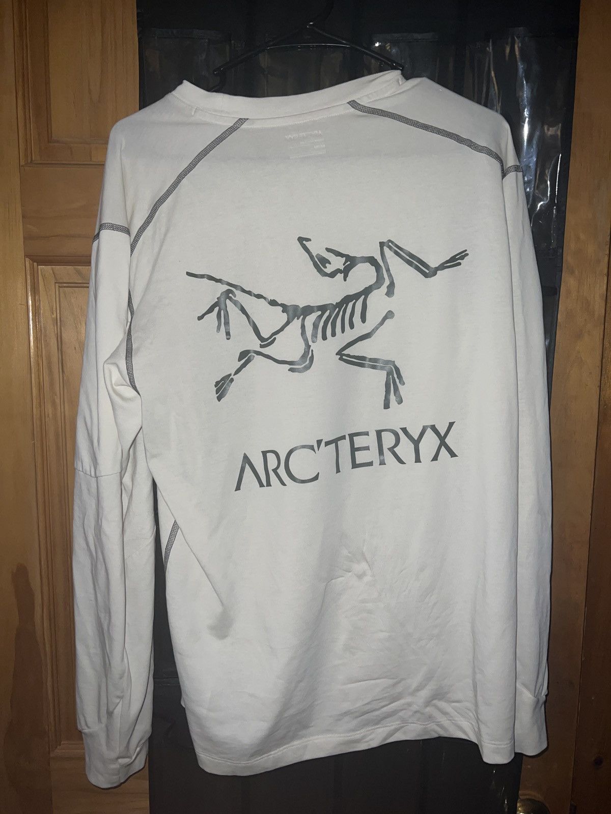 Arc'Teryx Arcteryx System A Copal Long Sleeve Bird Tee Chalk | Grailed