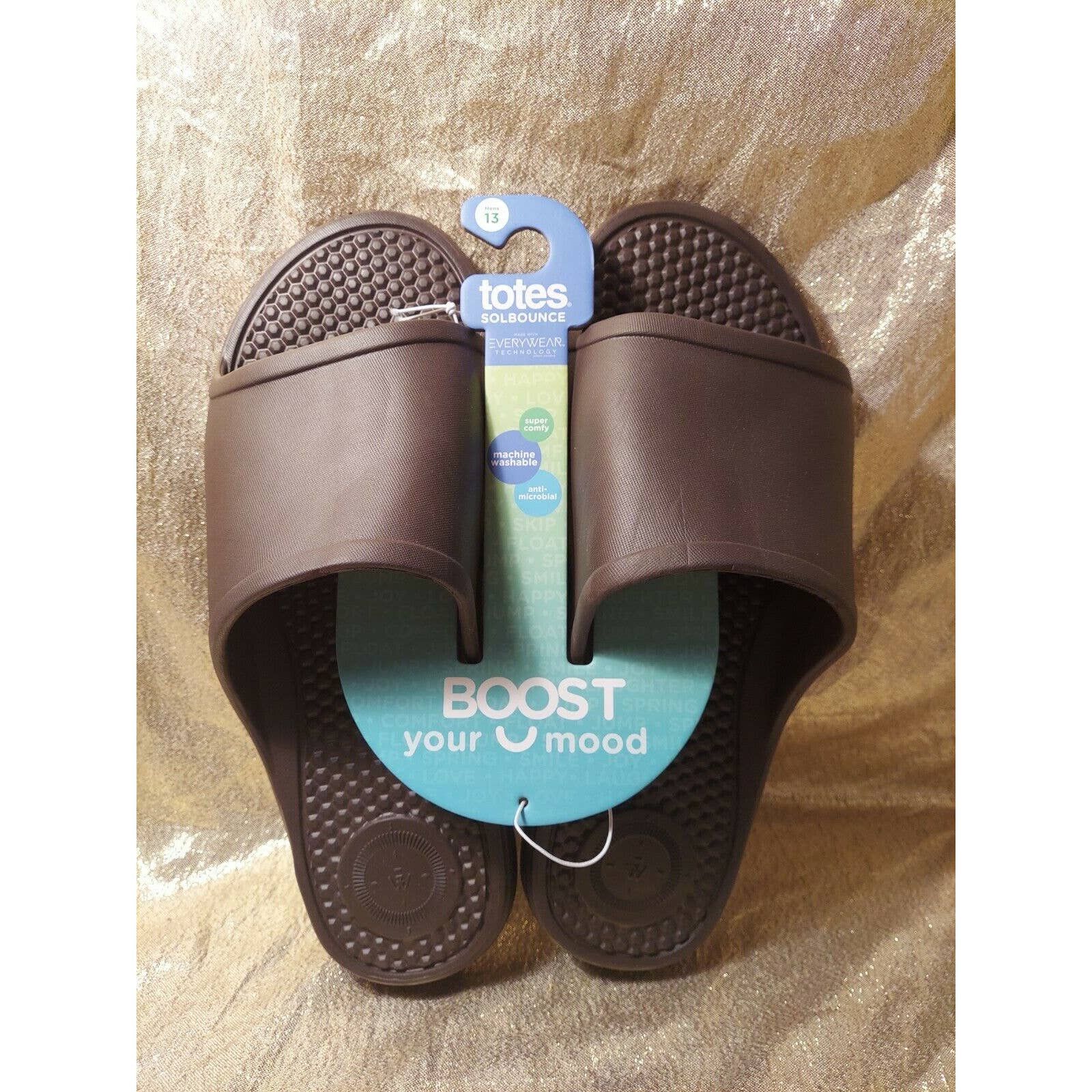 totes bounce flip flops