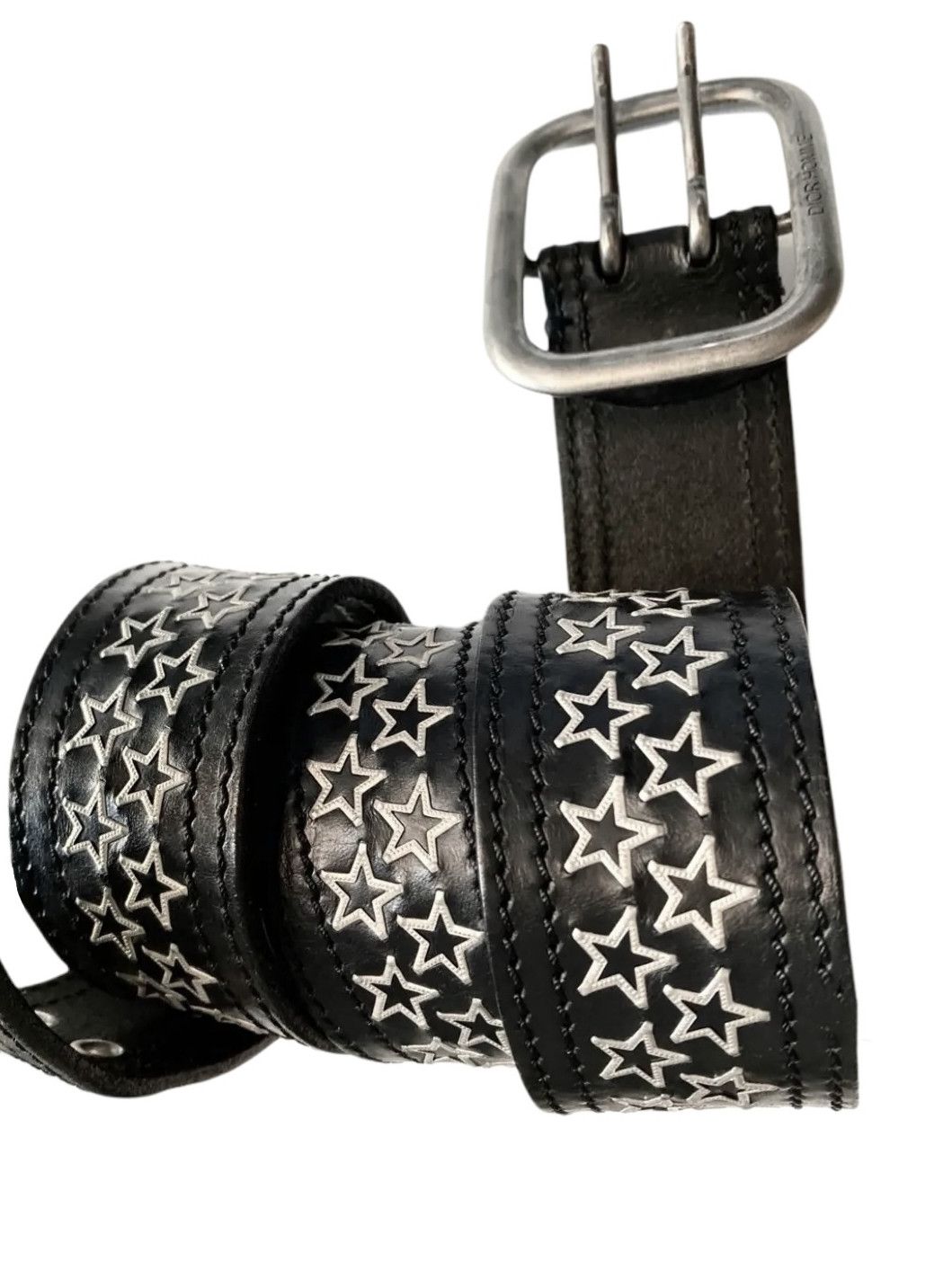 Dior × Hedi Slimane SS06 Star Studded Punk Leather Belt Dior × Hedi Slimane SS06 Star Studded Punk Leather Belt