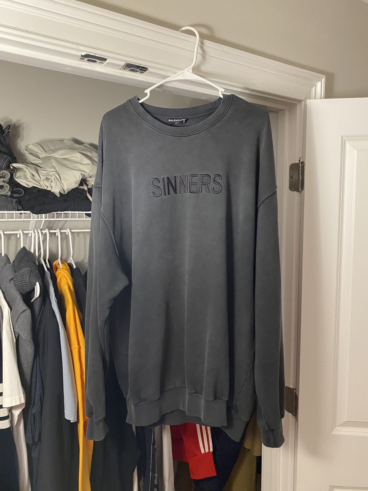balenciaga sinners sweatshirt