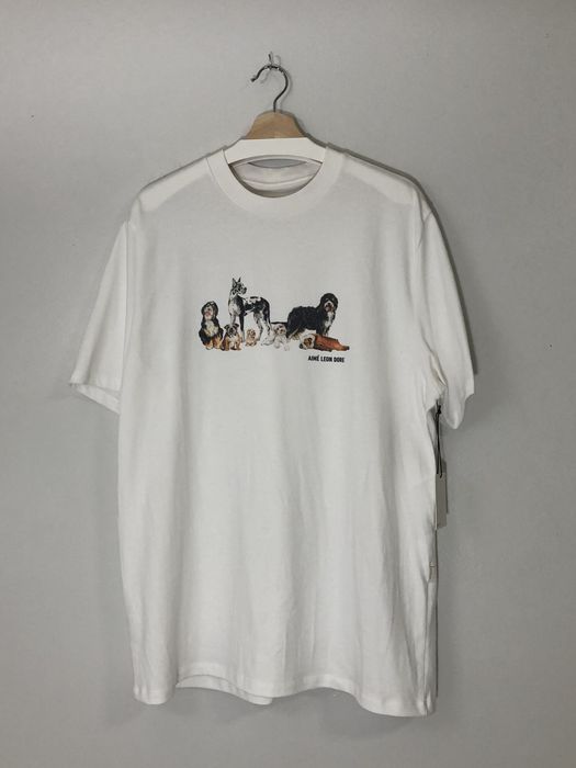 T-shirt Aimé Leon Dore Dog Park Graphic Tee 'White' SU21CT000 WHIT