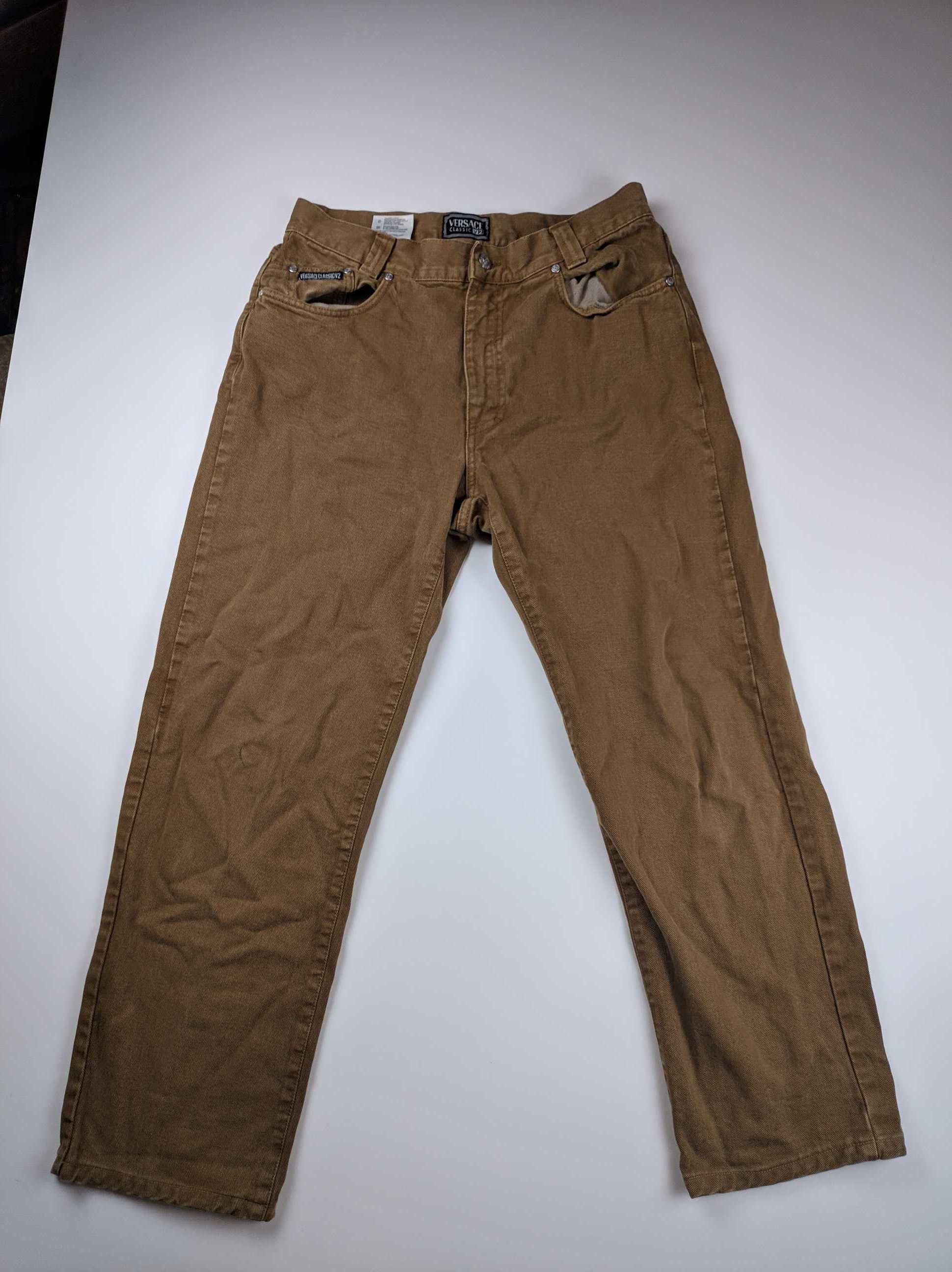 Vintage Vintage Versace Classic V2 Jeans As Seen on Sopranos | Grailed