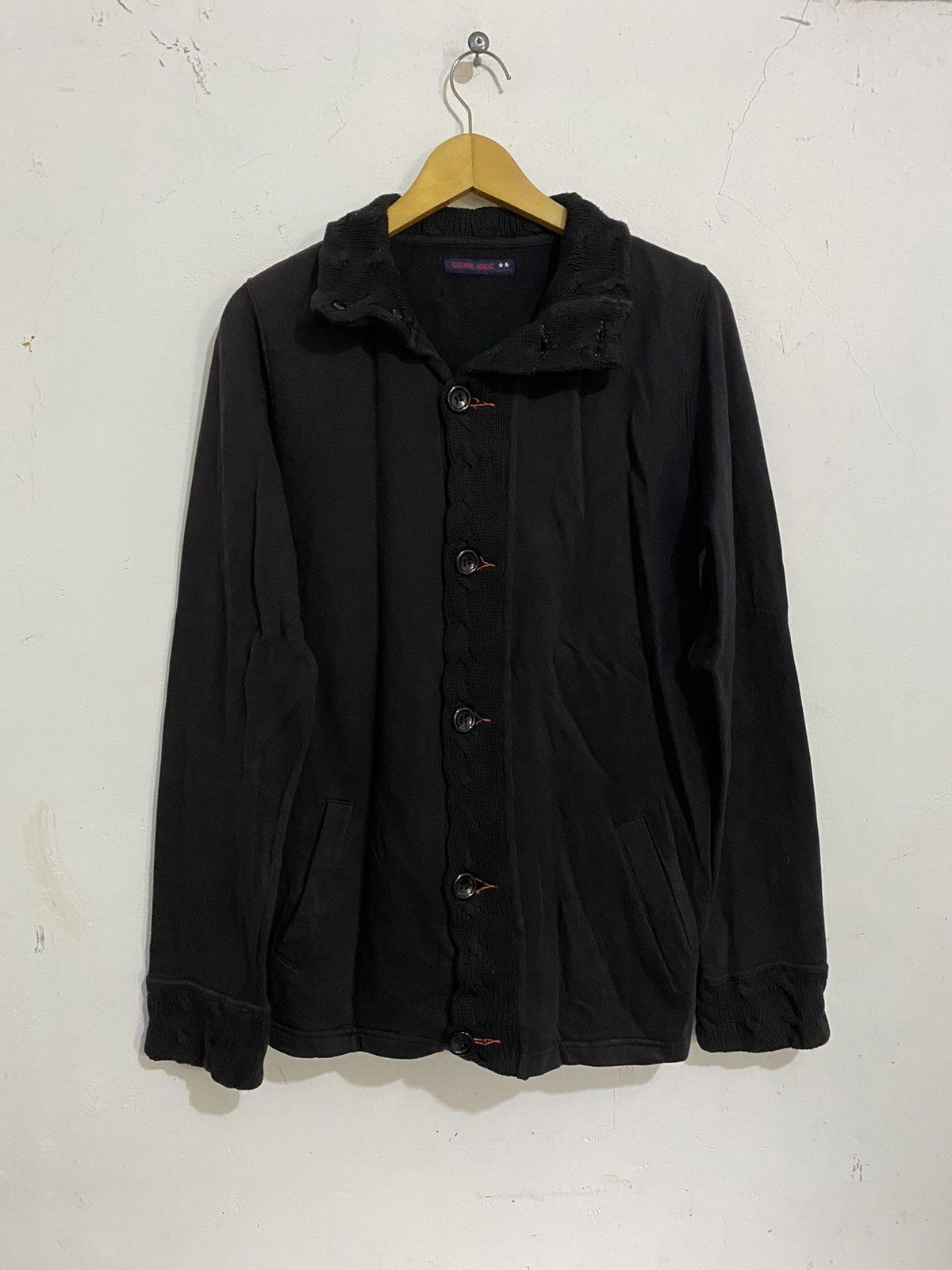 Blue Blue Japan Gaijin Made Sweatjacket Wool Catoon Size US M / EU 48-50 / 2 - 1 Thumbnail