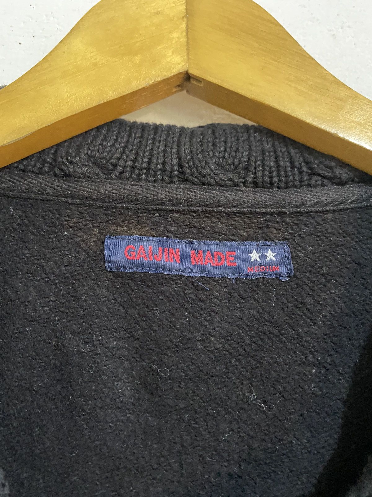 Blue Blue Japan Gaijin Made Sweatjacket Wool Catoon Size US M / EU 48-50 / 2 - 4 Thumbnail