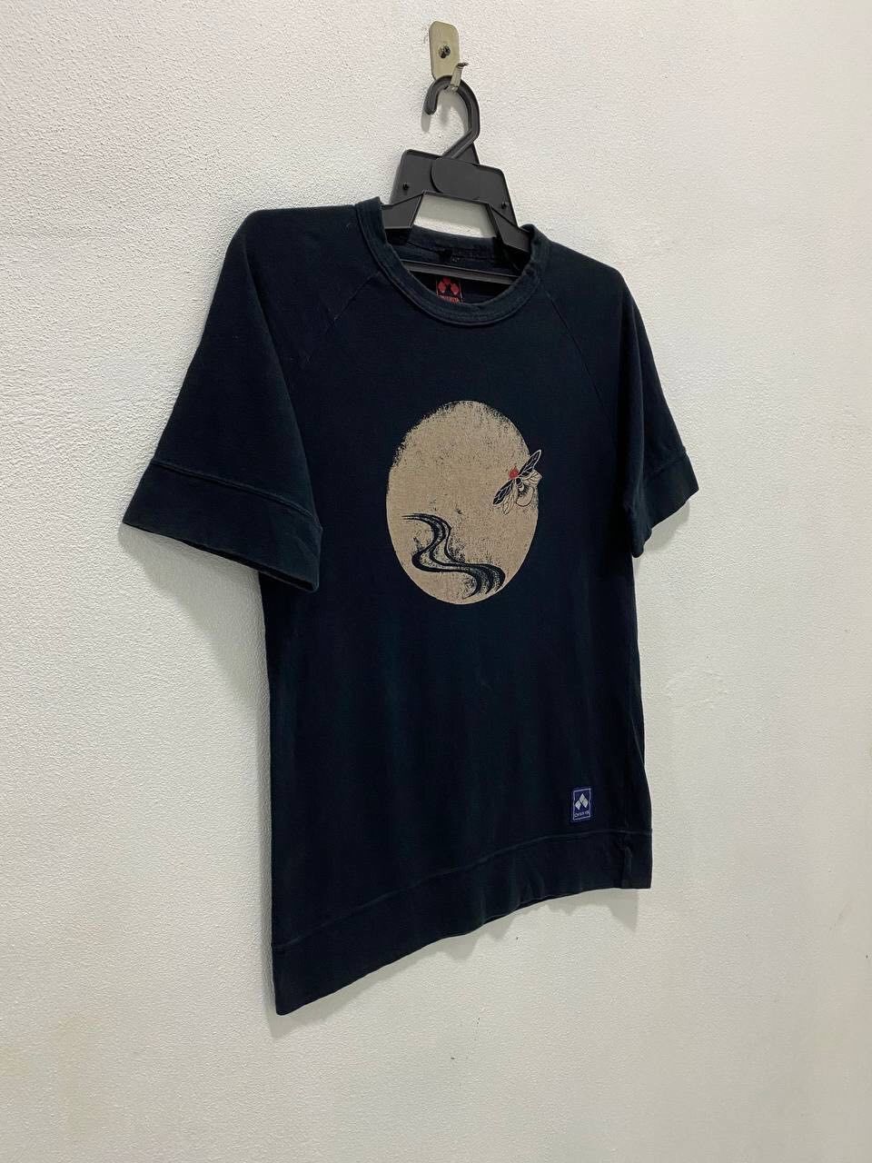 Vintage Chikiriya Japanese Rabbit & Yellow Sakura Design Shirt Size US M / EU 48-50 / 2 - 3 Thumbnail