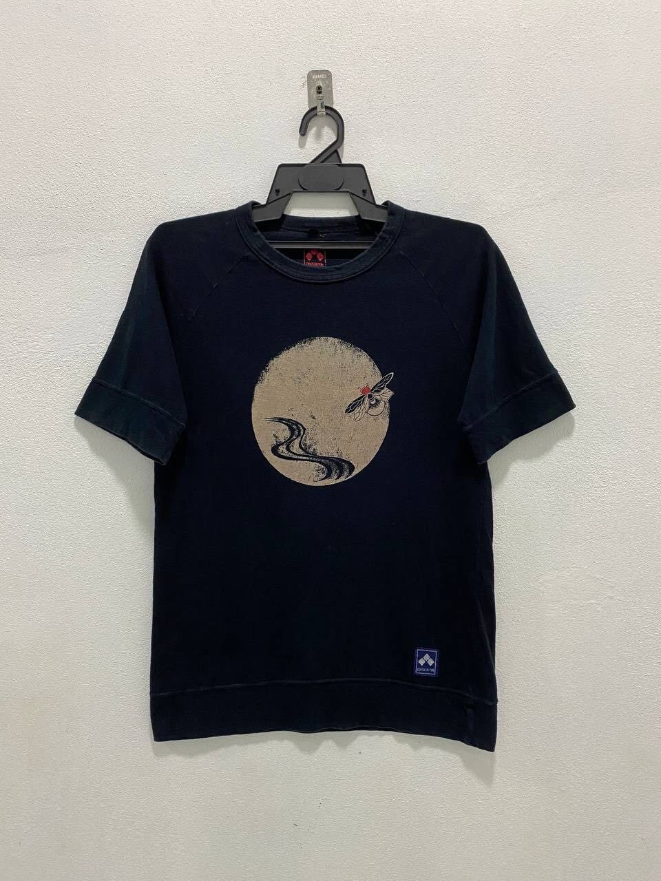 Vintage Chikiriya Japanese Rabbit & Yellow Sakura Design Shirt Size US M / EU 48-50 / 2 - 1 Thumbnail