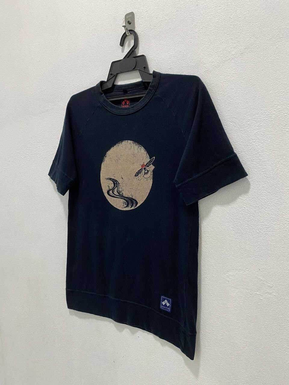 Vintage Chikiriya Japanese Rabbit & Yellow Sakura Design Shirt Size US M / EU 48-50 / 2 - 2 Thumbnail