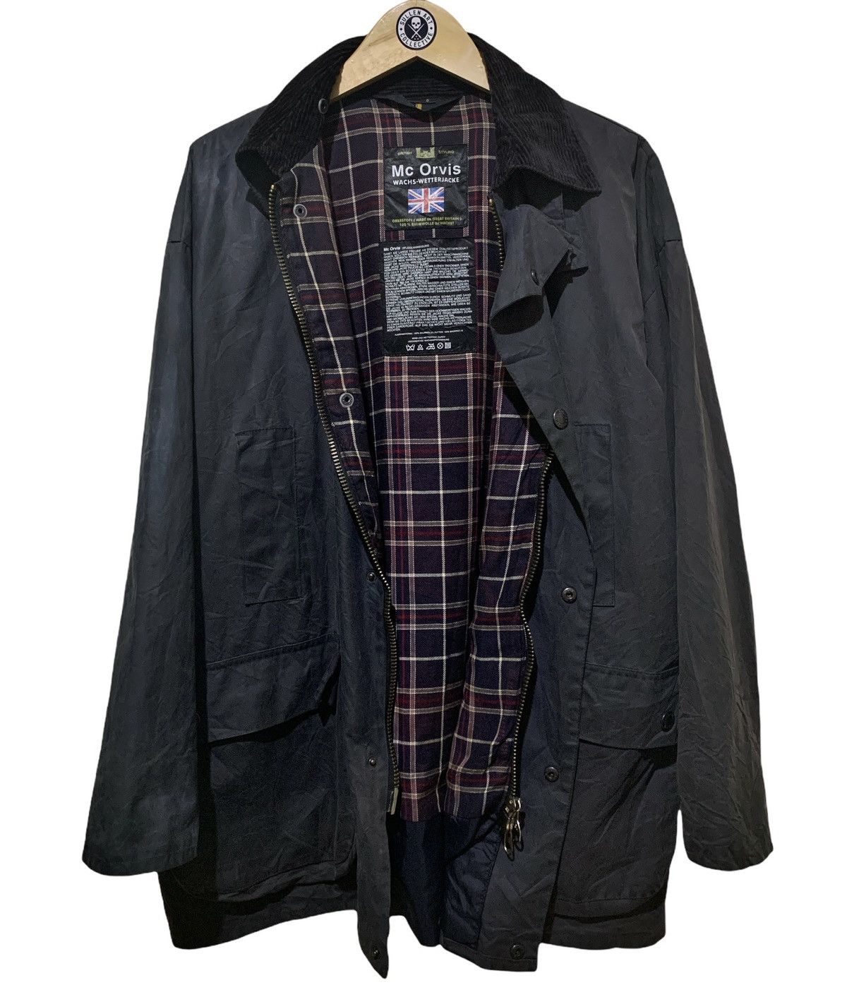 Barbour Orvis Mc Orvis vintage wachs wetter wax jacket Grailed