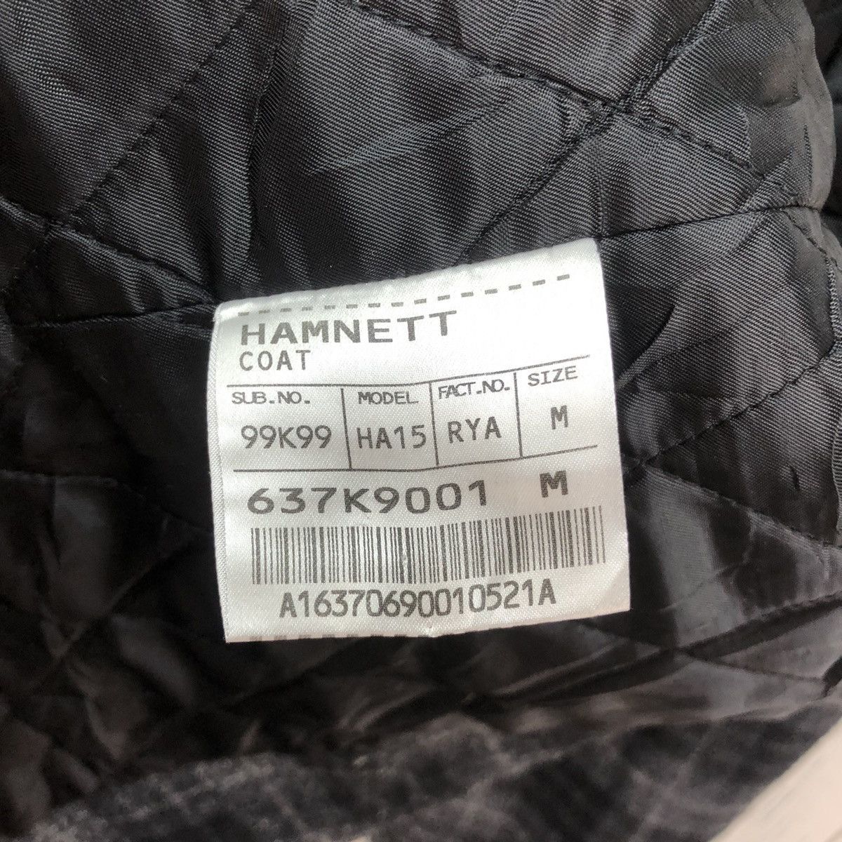 Japanese Brand Vintage Katharine Hamnett Wool Duffle Coat Size US M / EU 48-50 / 2 - 7 Thumbnail