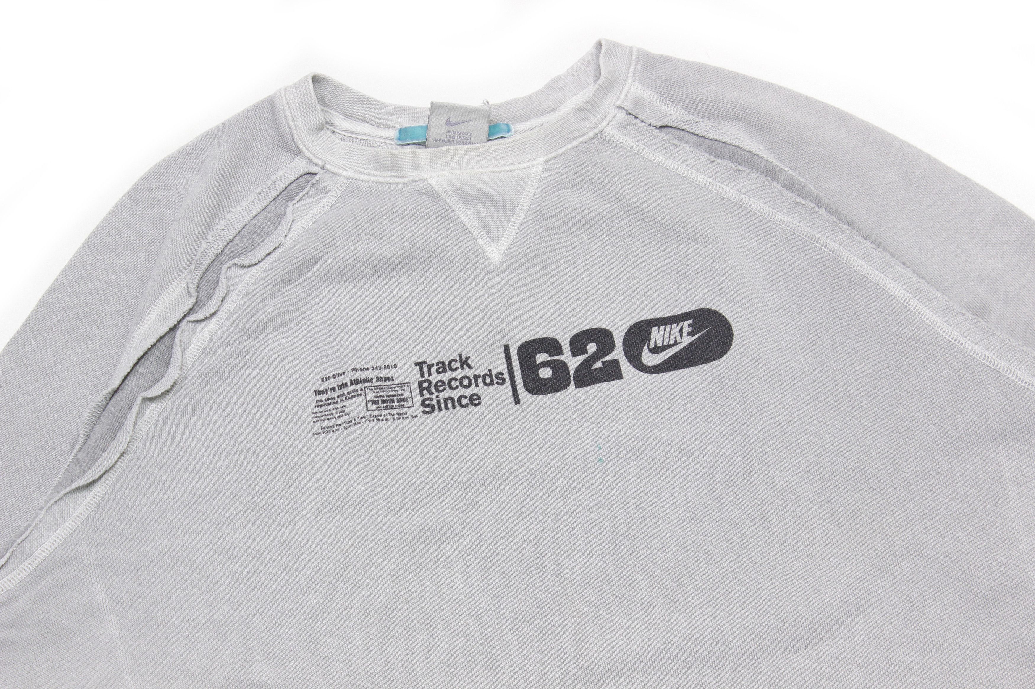 Nike 00S Swoosh Logo Sweatshirt Size US XL / EU 56 / 4 - 3 Thumbnail