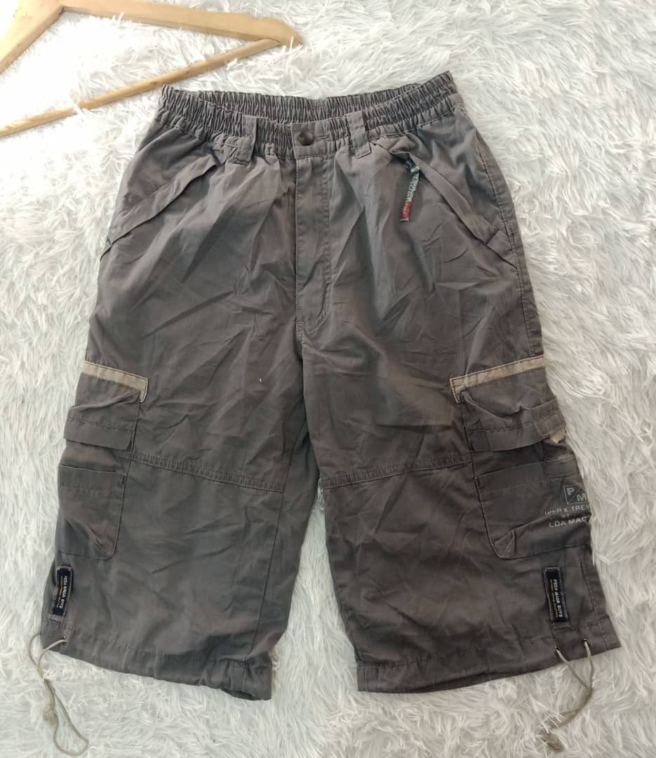 Hype × Japanese Brand × Vintage PEDA MADA BOYS SHORT CARGO PANTS MULTI ...
