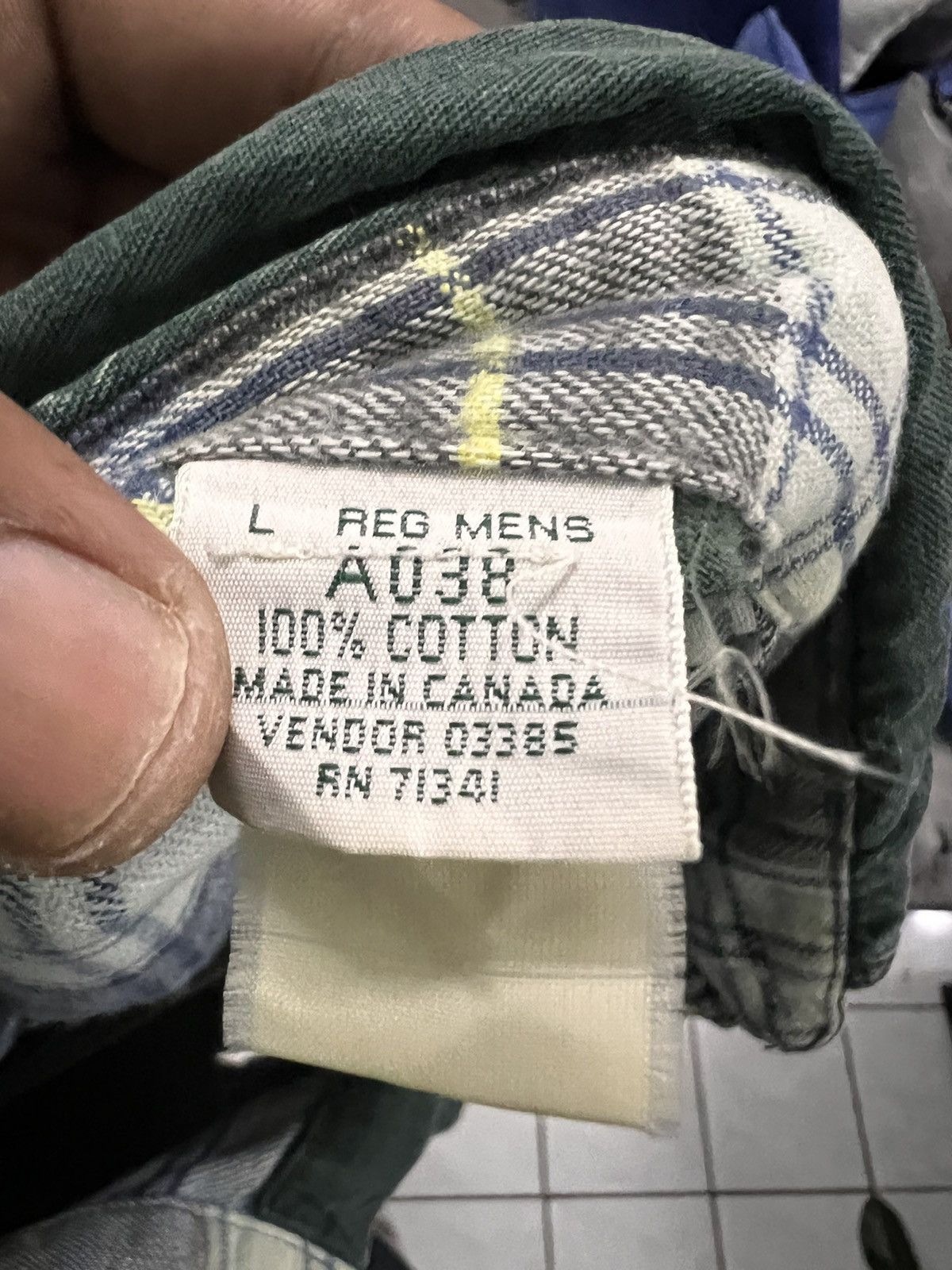 L.L. Bean Vintage flannel L.L Bean Duck Green Size US XL / EU 56 / 4 - 5 Thumbnail