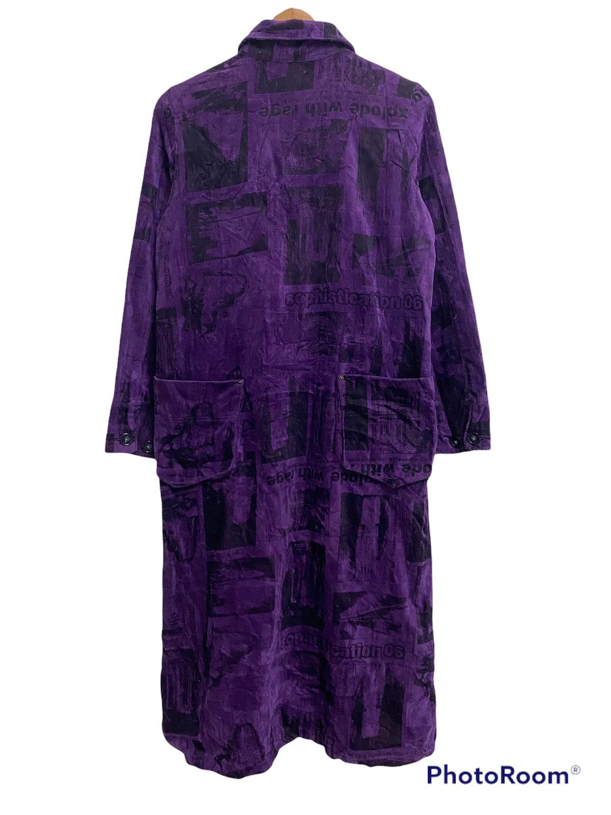 Algonquins Newspaper Quodroy Long Jacket