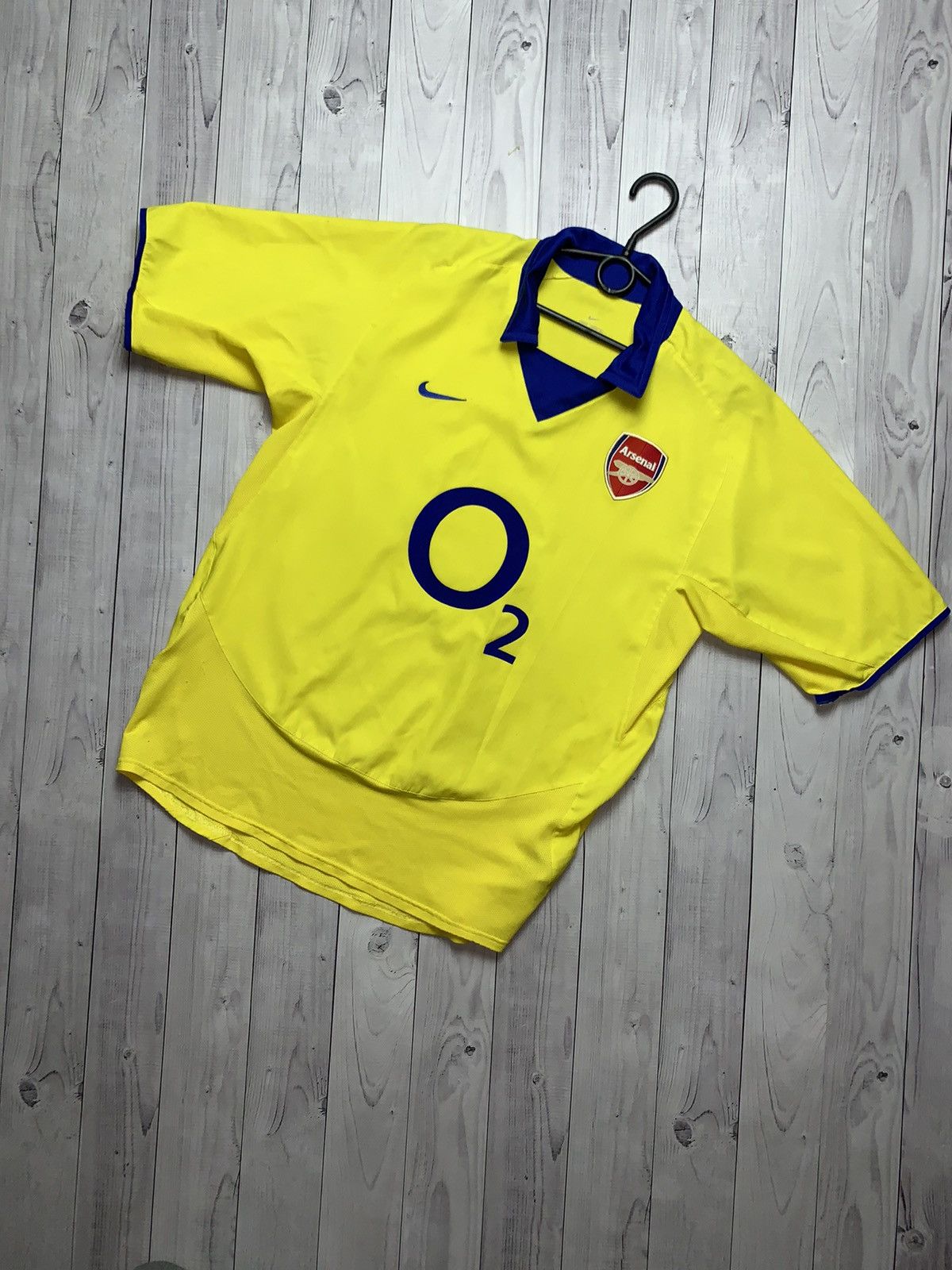 Vintage jersey Arsenal Nike yellow size M