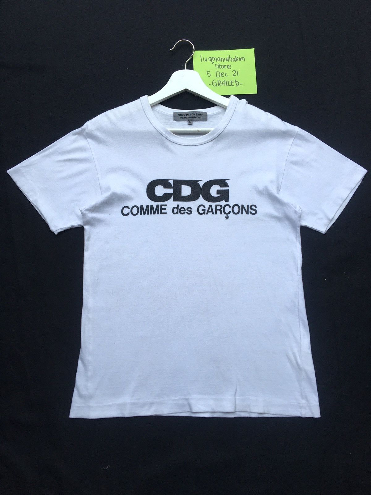 Rare Comme Des Garcons CDG Big Spellout Tshirt