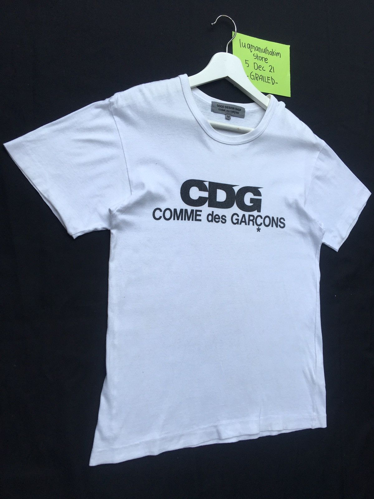 Rare Comme Des Garcons CDG Big Spellout Tshirt