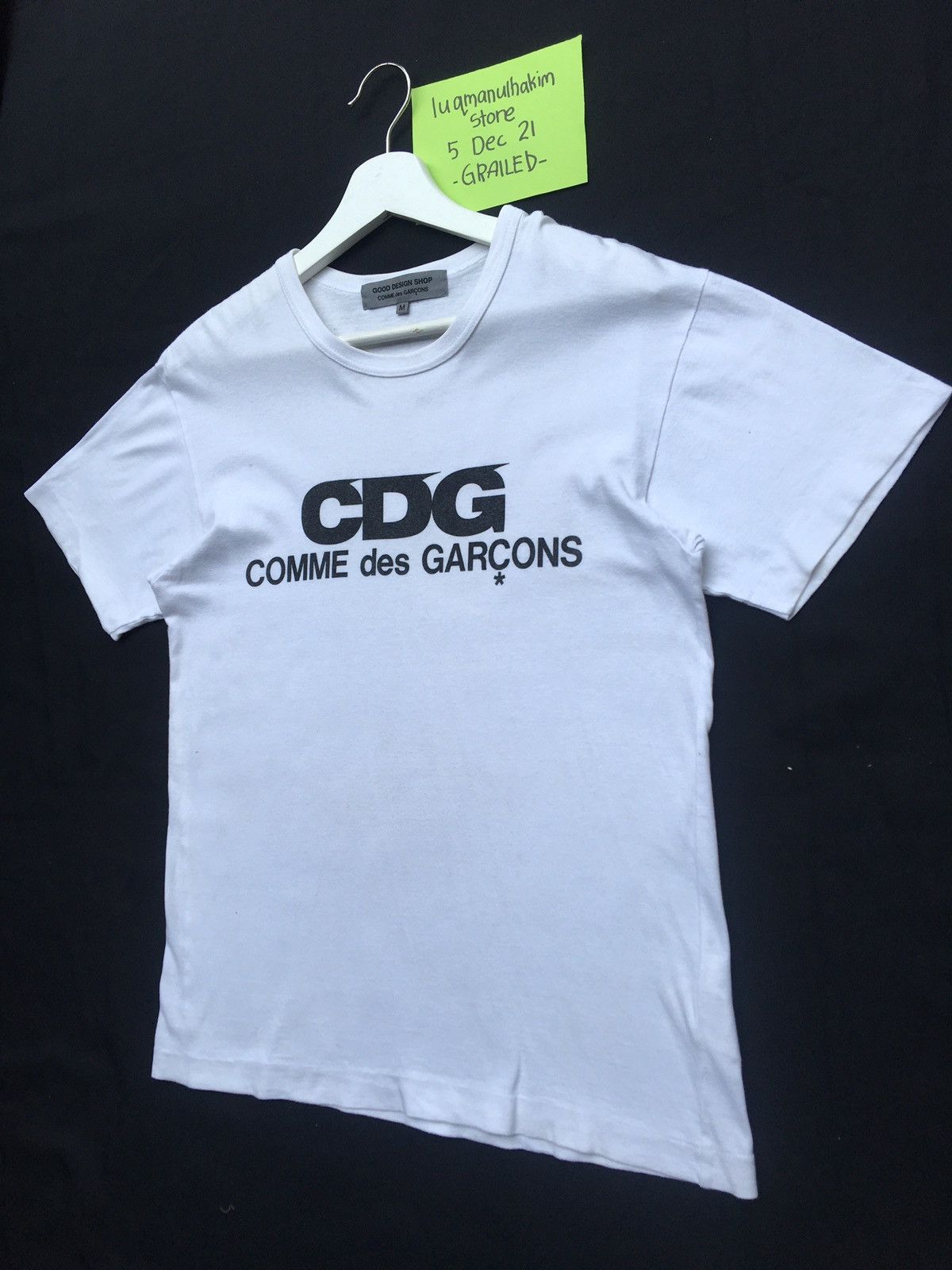 Rare Comme Des Garcons CDG Big Spellout Tshirt