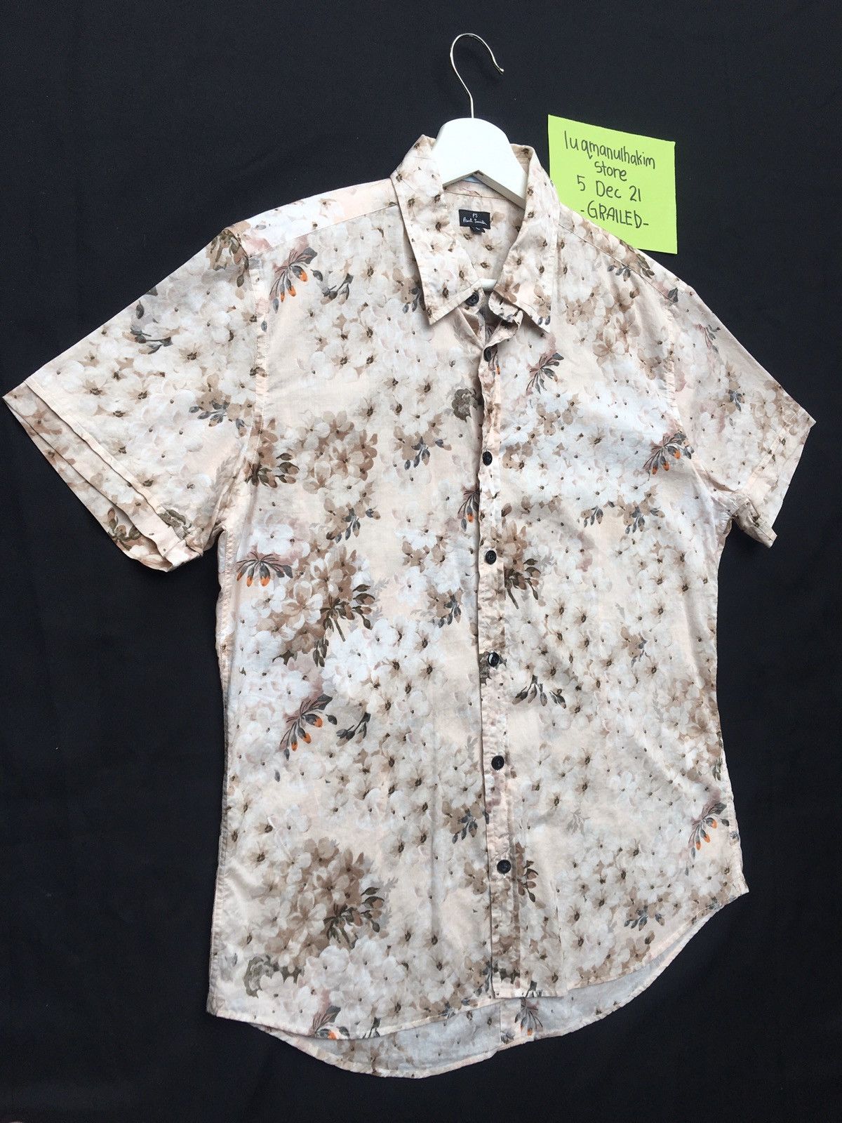Paul Smith Vintage Paul Smith Florals Motif Buttons Shirt Size US S / EU 44-46 / 1 - 2 Thumbnail