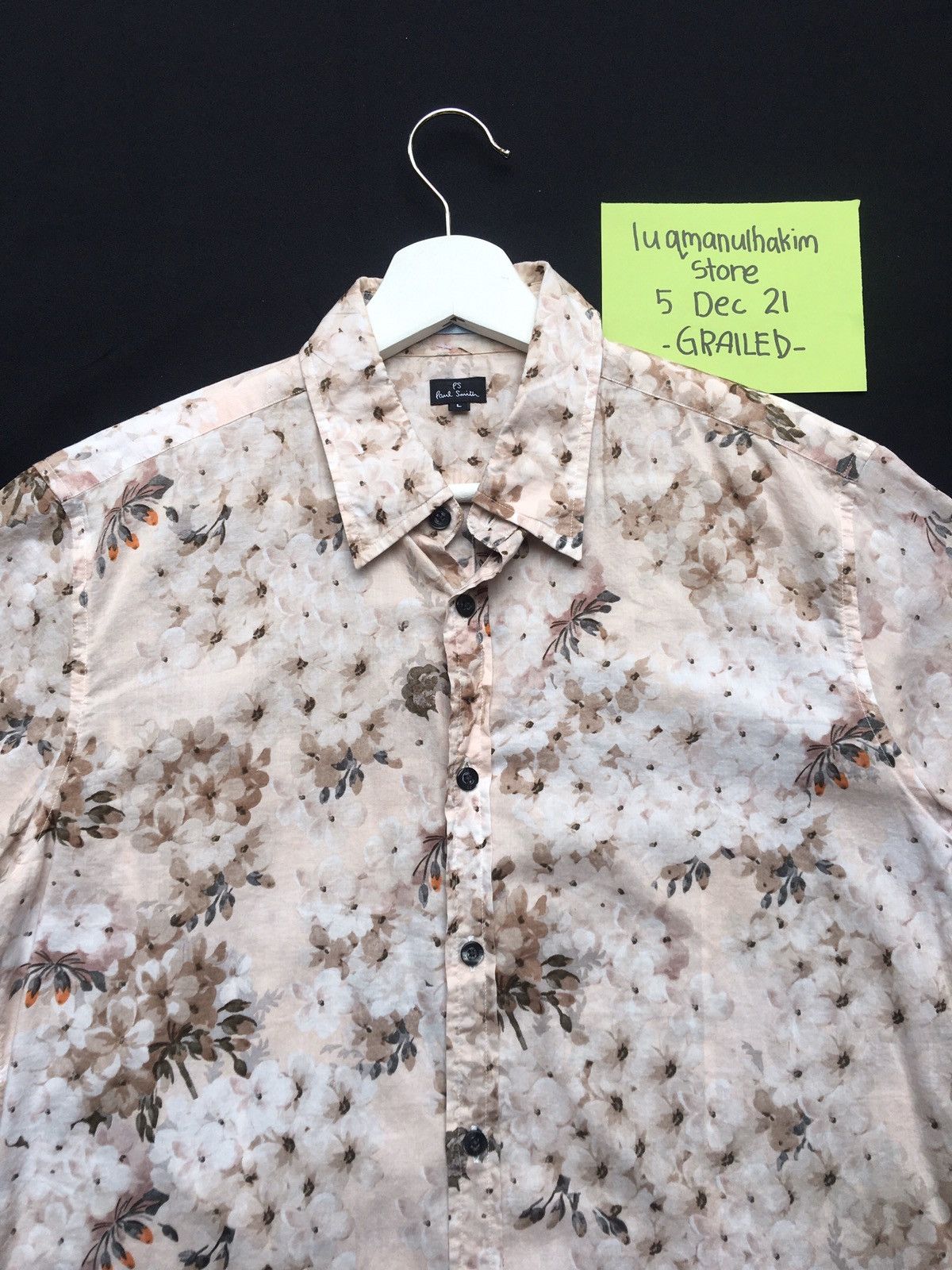 Paul Smith Vintage Paul Smith Florals Motif Buttons Shirt Size US S / EU 44-46 / 1 - 4 Thumbnail