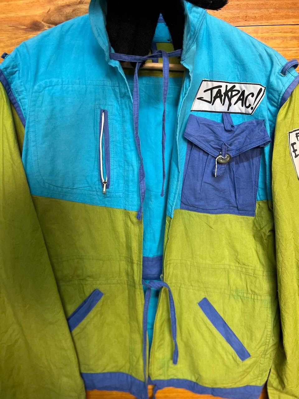 Japanese Brand JAKPACT PARTICULAR MOTION REVERSIBLE COLOUR BLOCK JACKET Size US S / EU 44-46 / 1 - 10 Thumbnail