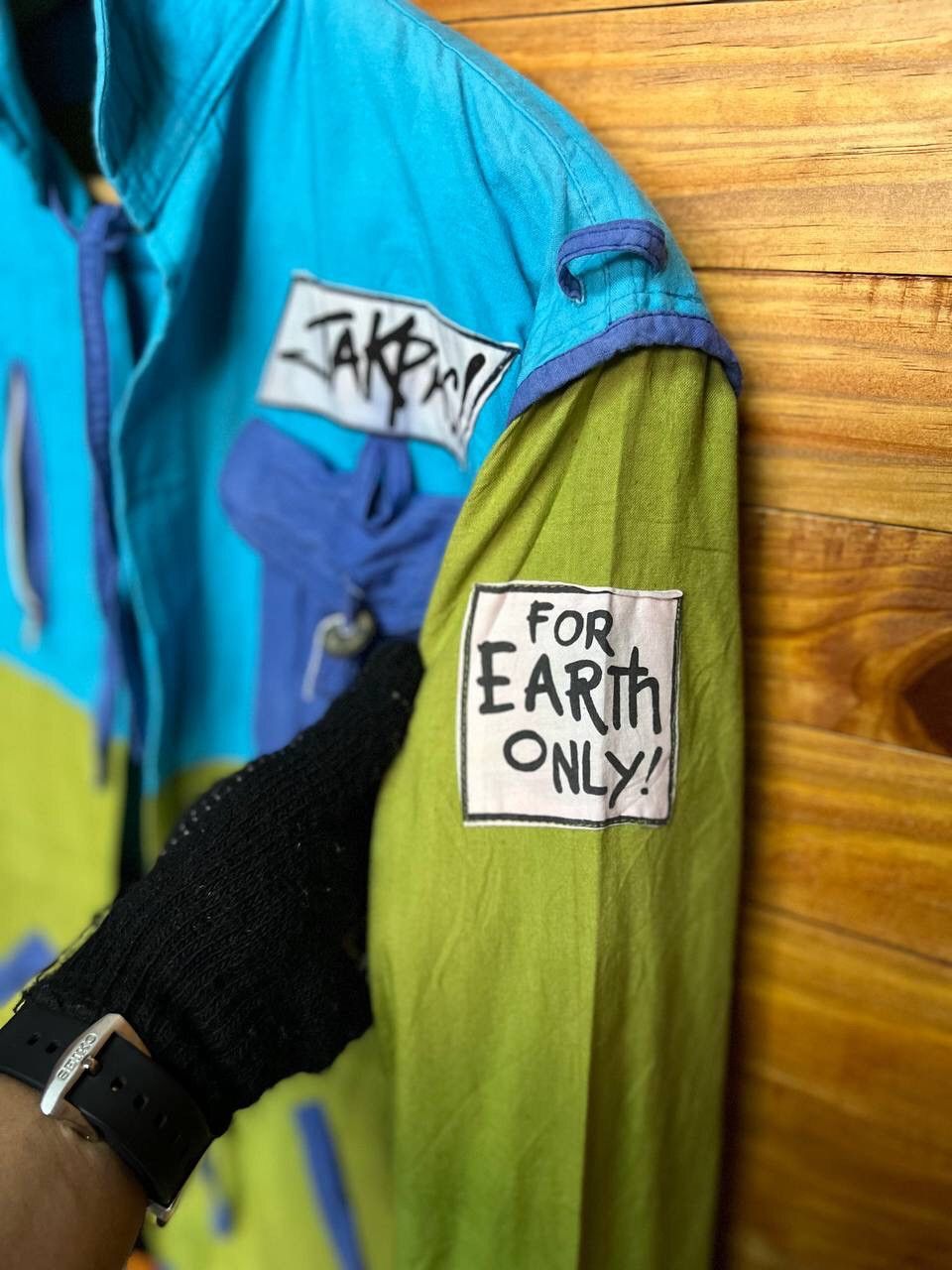 Japanese Brand JAKPACT PARTICULAR MOTION REVERSIBLE COLOUR BLOCK JACKET Size US S / EU 44-46 / 1 - 9 Thumbnail
