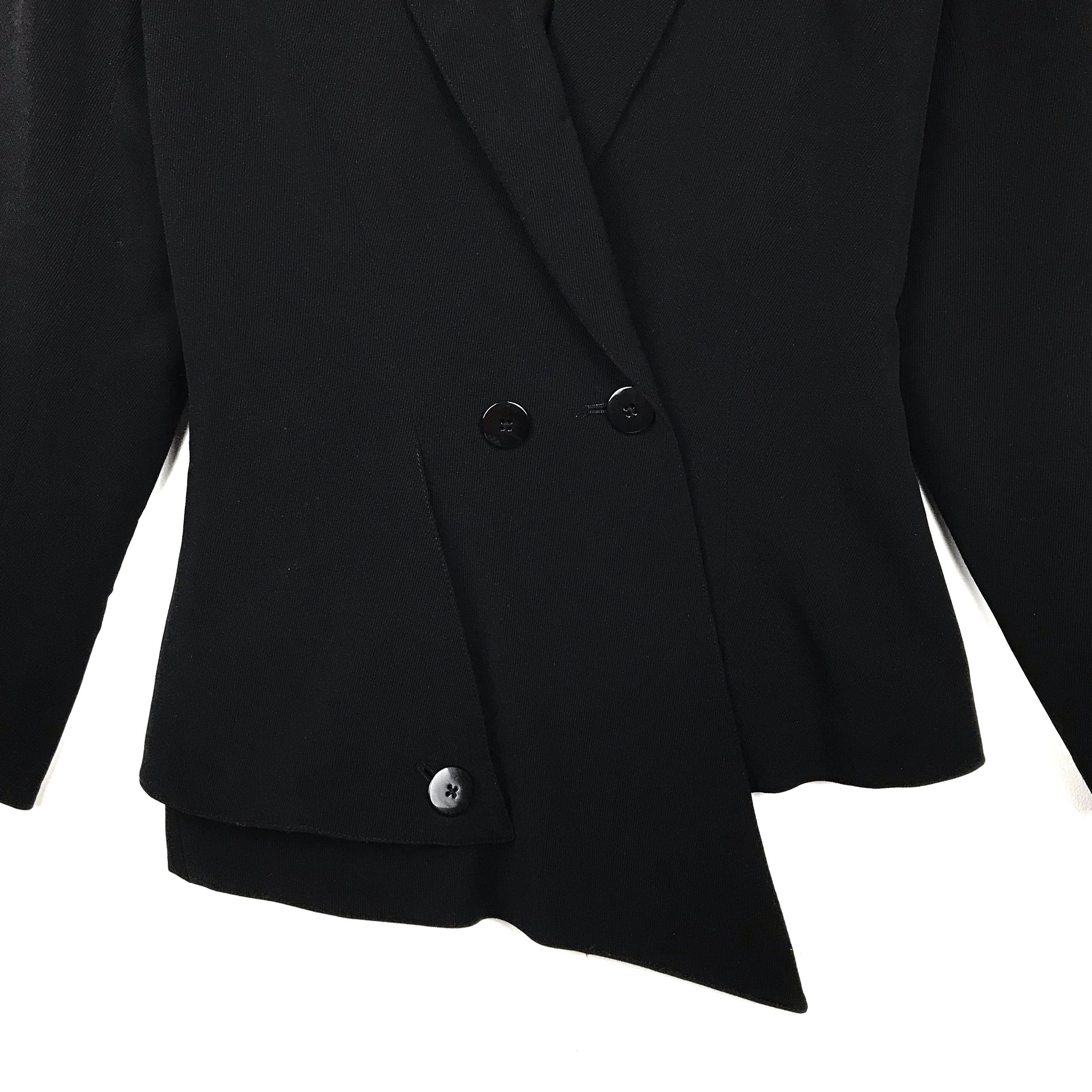 Designer × Hiroko Koshino Homme × Vintage Vintage Hiroko Koshino Blazer Jacket Size US S / EU 44-46 / 1 - 3 Thumbnail