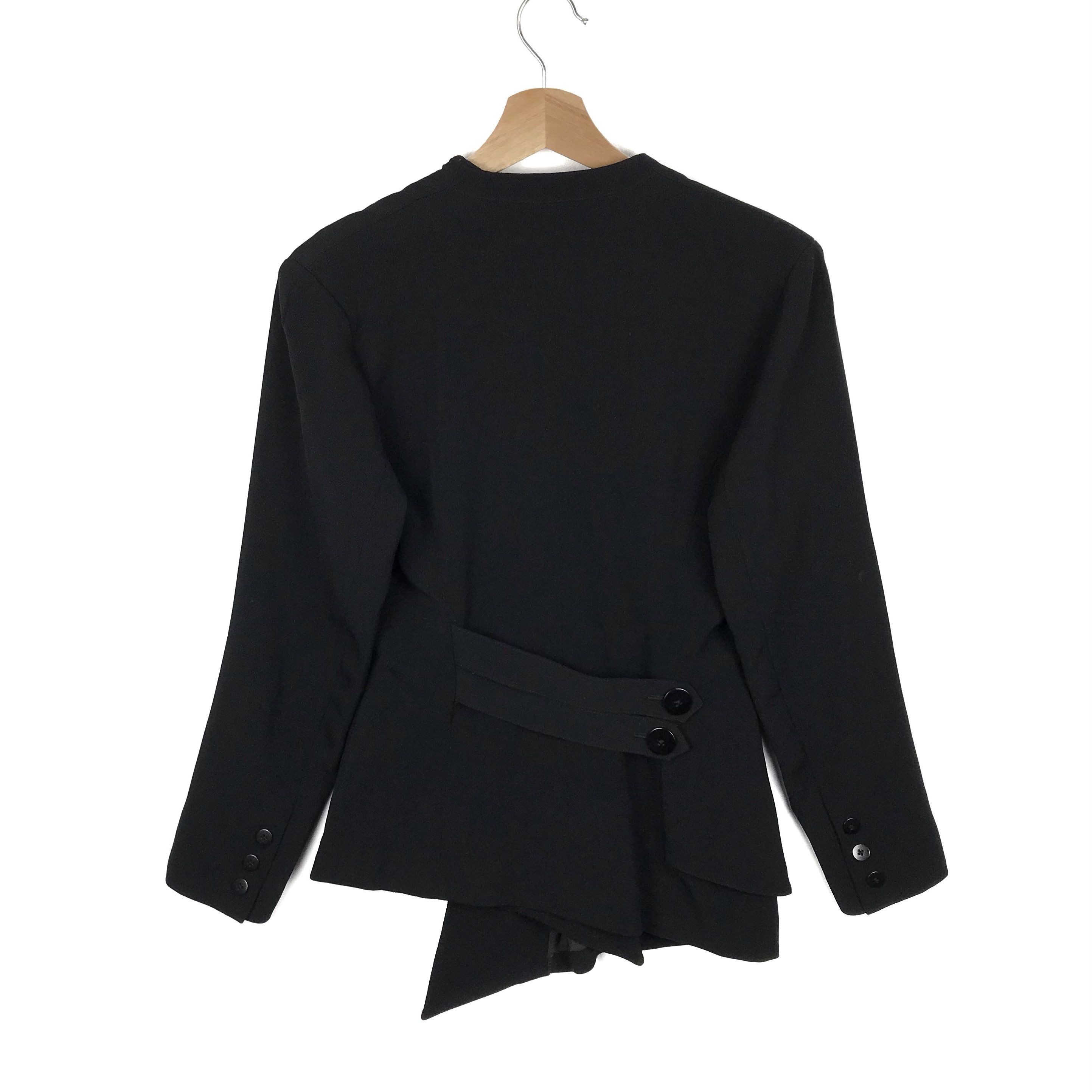 Designer × Hiroko Koshino Homme × Vintage Vintage Hiroko Koshino Blazer Jacket Size US S / EU 44-46 / 1 - 7 Thumbnail