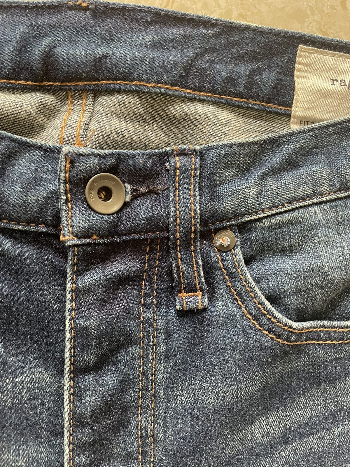 Rag & Bone UNWORN* Rag bone fit 2 slim fit denim 31 Size US 31 - 5 Thumbnail
