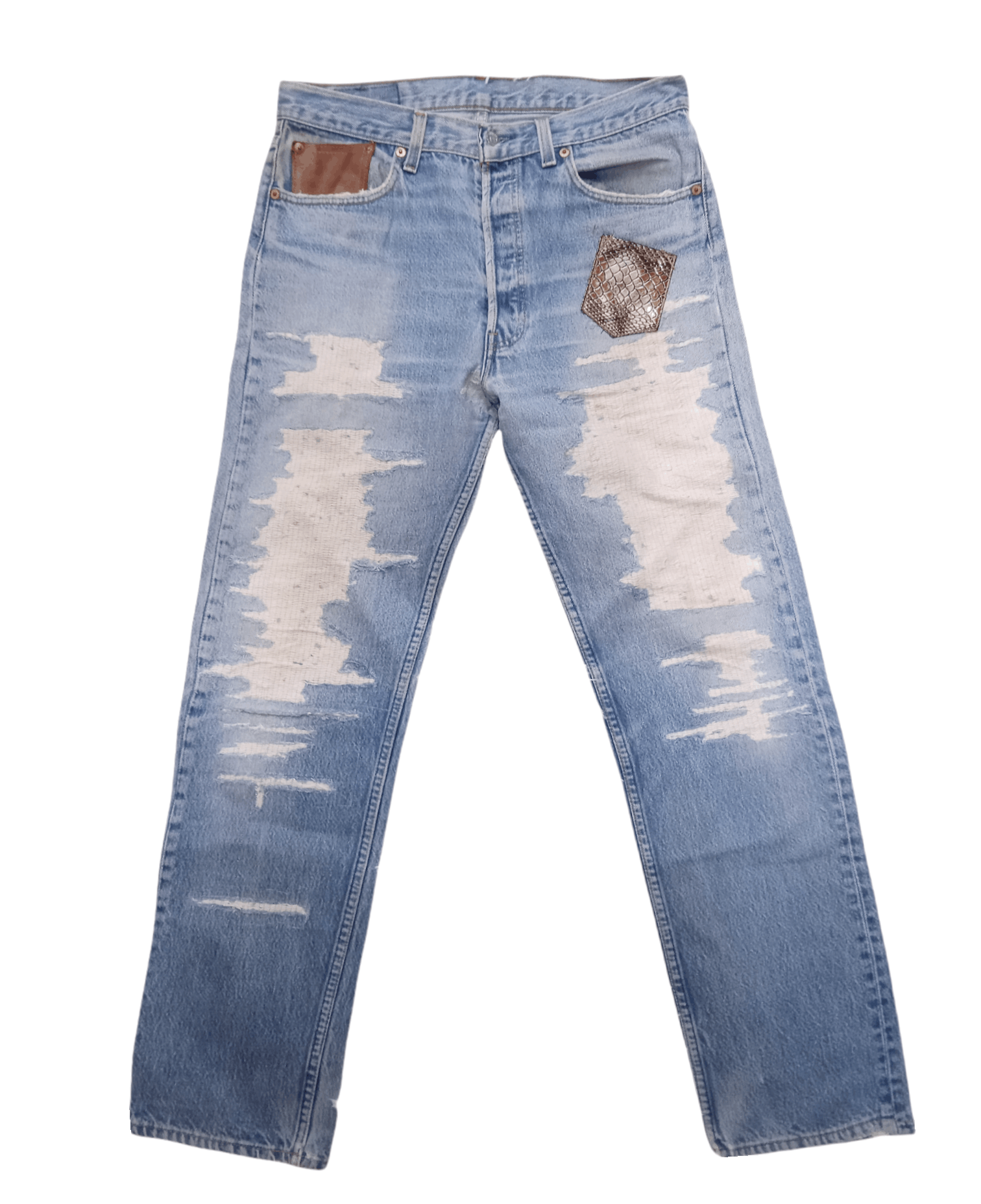 Levi's × Levi's Vintage Clothing × Vintage Vintage 90s Levi's 501 Distressed Size US 32 / EU 48 - 1 Thumbnail