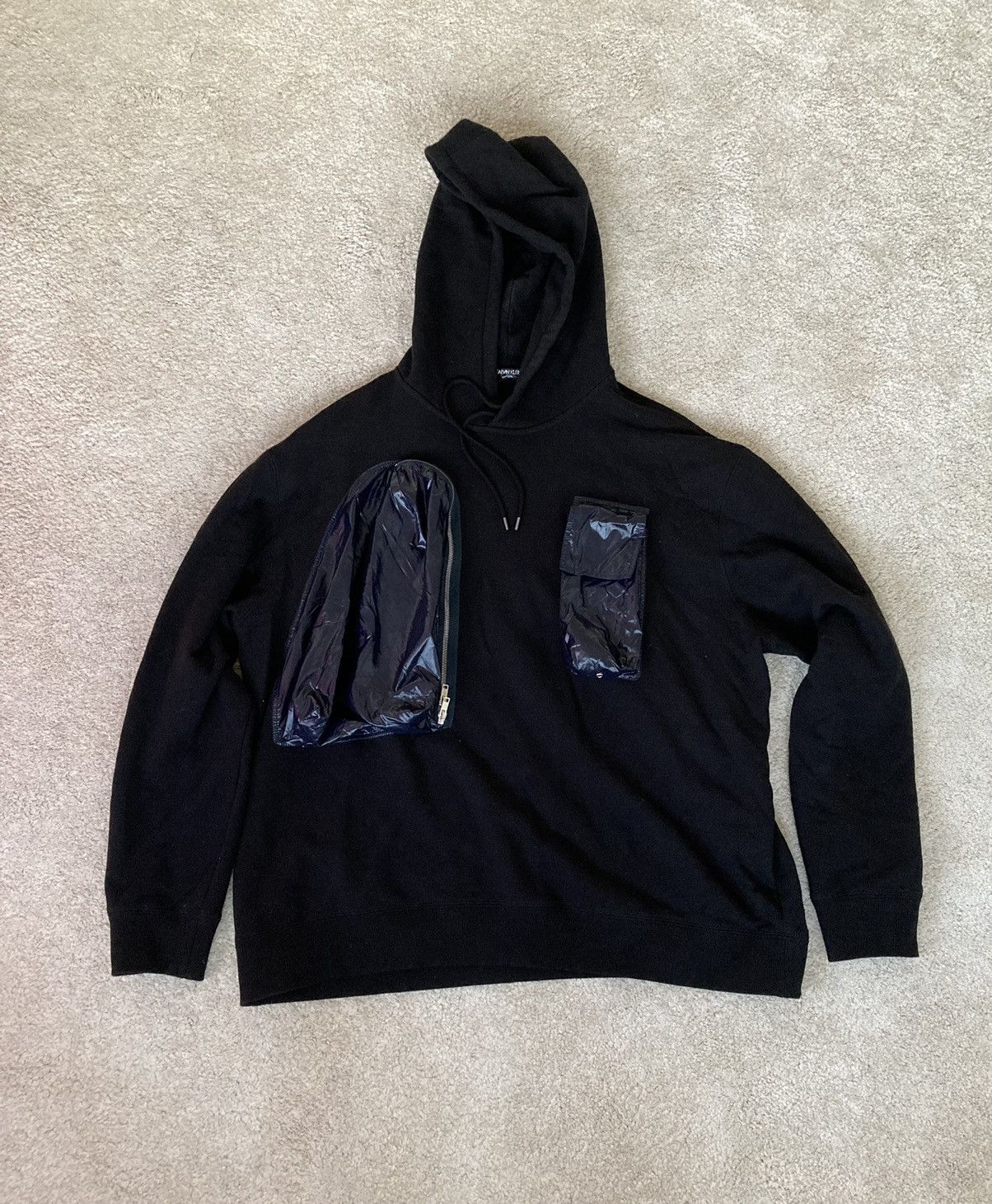 Calvin Klein 205W39NYC × Raf Simons Fireman Big Pocket hoodie FW18 Size US L / EU 52-54 / 3 - 2 Thumbnail