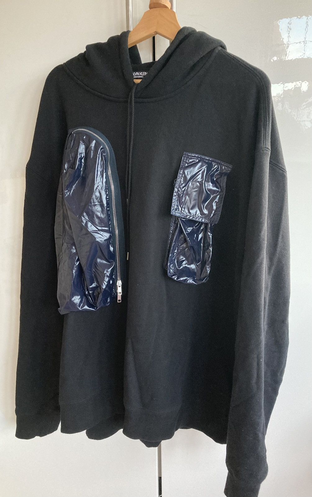 Calvin Klein 205W39NYC × Raf Simons Fireman Big Pocket hoodie FW18 Size US L / EU 52-54 / 3 - 1 Thumbnail