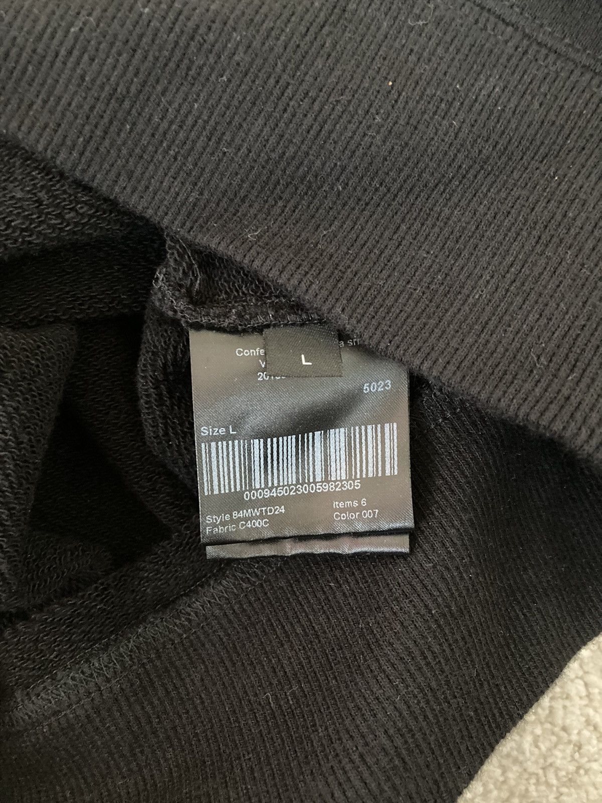 Calvin Klein 205W39NYC × Raf Simons Fireman Big Pocket hoodie FW18 Size US L / EU 52-54 / 3 - 5 Thumbnail
