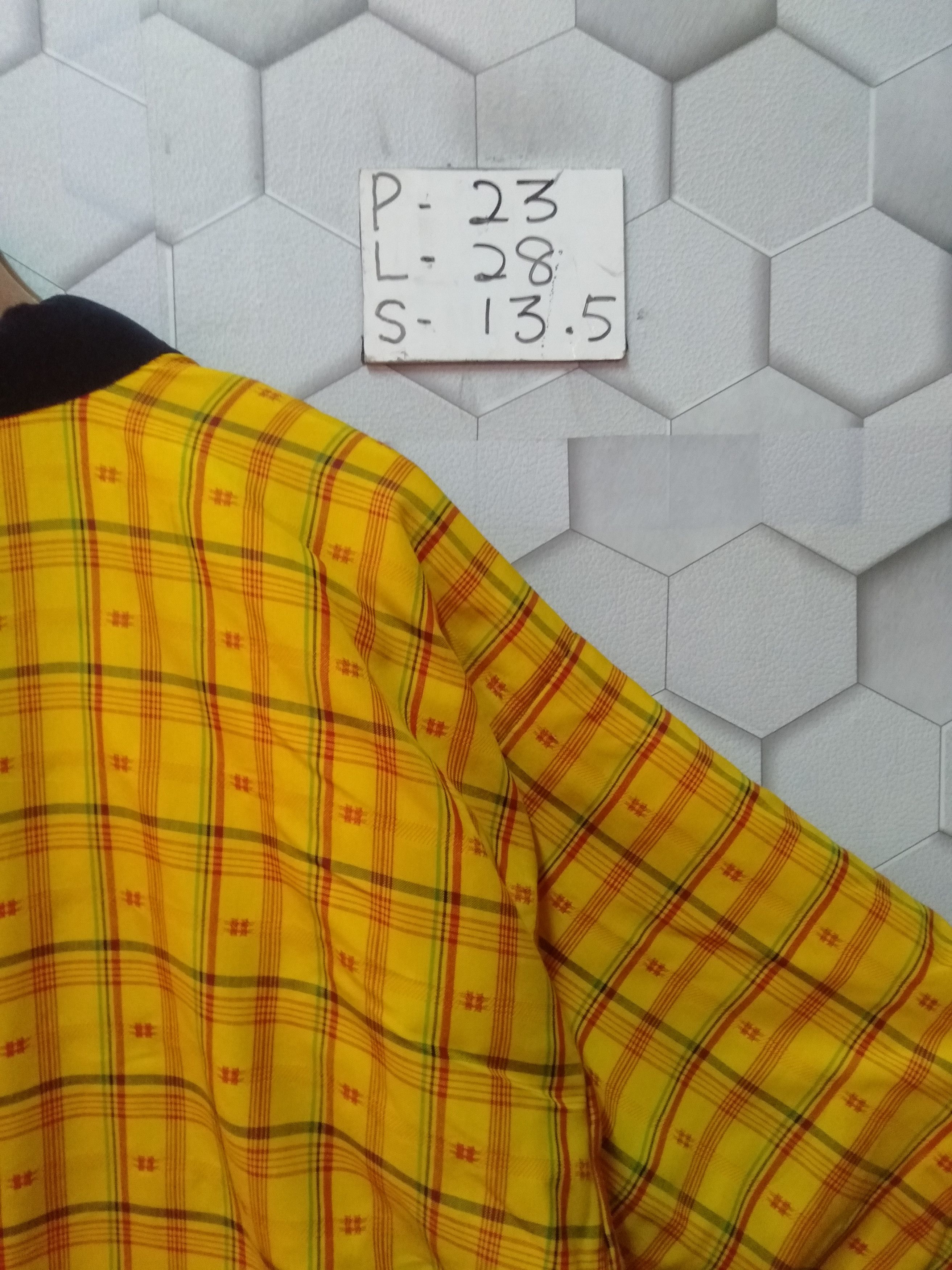 Japanese Brand rare !! Vintage kimono hanten with Checkered Size US L / EU 52-54 / 3 - 4 Thumbnail