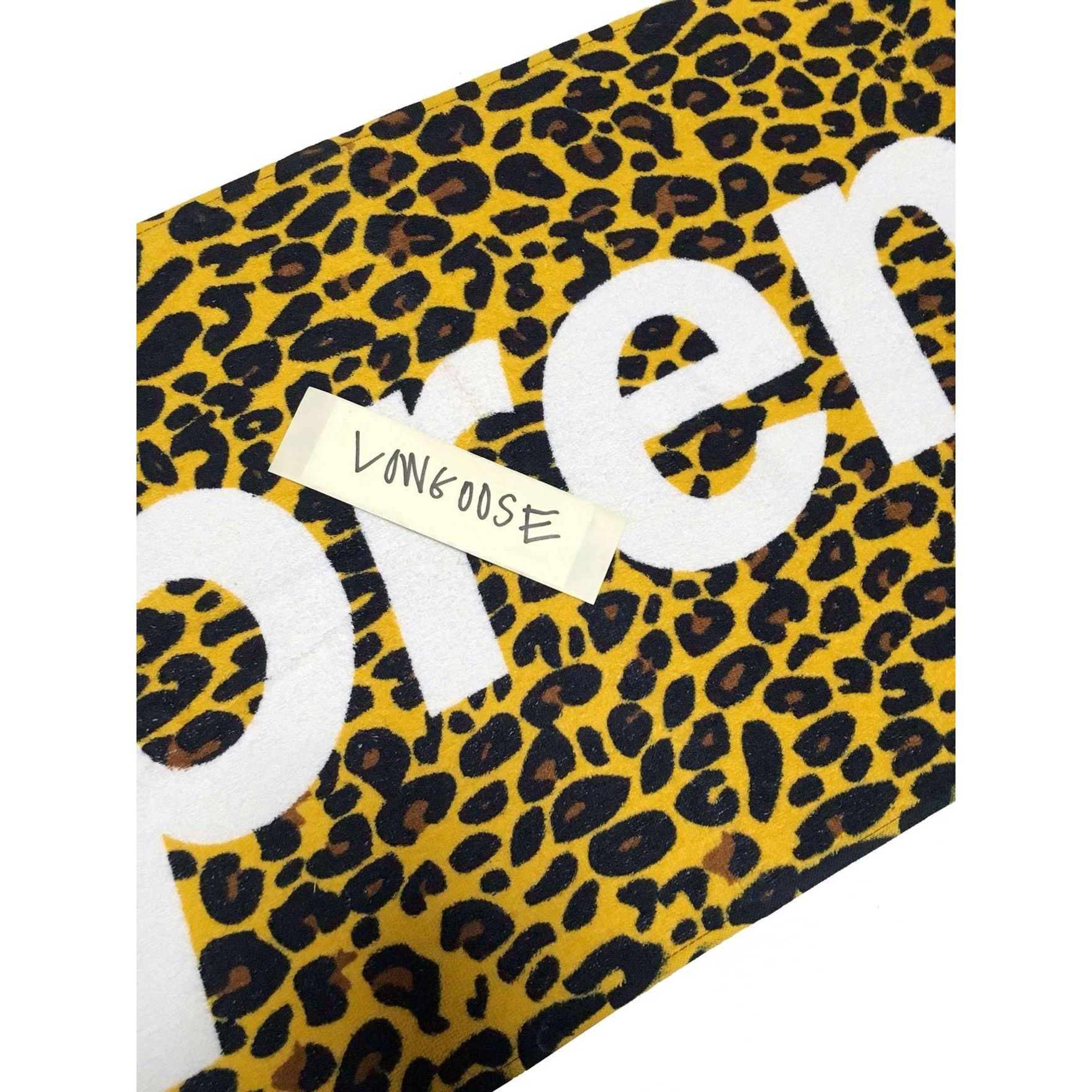 Supreme 🔥 Supreme Leopard Towel Box Logo Print New DS 2009 Size ONE SIZE - 10 Thumbnail