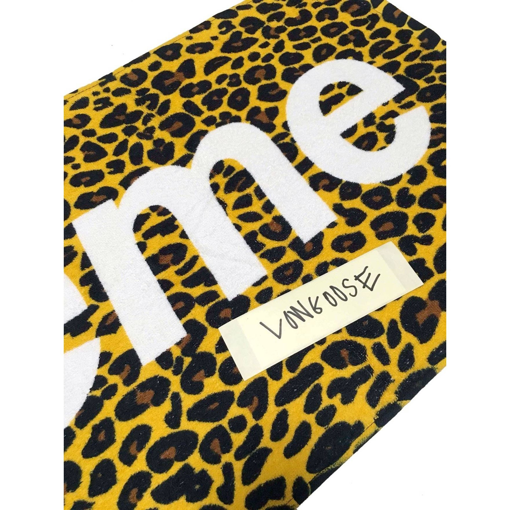 Supreme 🔥 Supreme Leopard Towel Box Logo Print New DS 2009 Size ONE SIZE - 9 Thumbnail