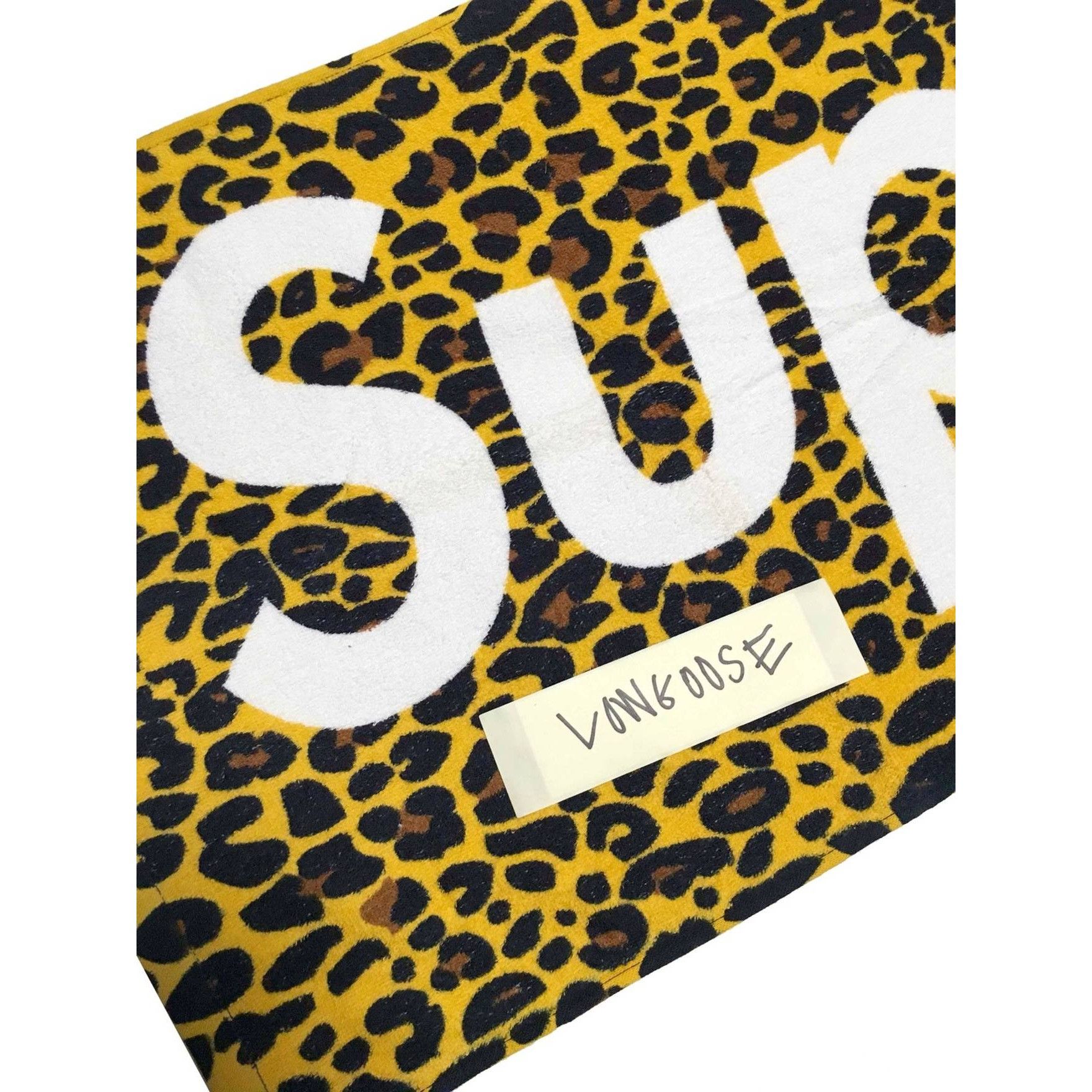Supreme 🔥 Supreme Leopard Towel Box Logo Print New DS 2009 Size ONE SIZE - 8 Thumbnail