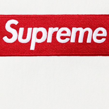 Supreme Supreme Box Logo Hoodie Red On White 2021 Size US S / EU 44-46 / 1 - 2 Preview